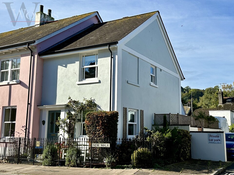2 bed end of terrace house for sale in New Walk, Totnes  - Property Image 1