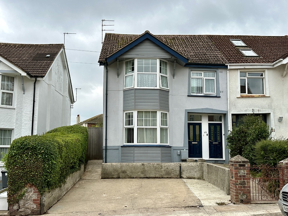 3 bed semi-detached house for sale in Higher Polsham Road, Paignton  - Property Image 1