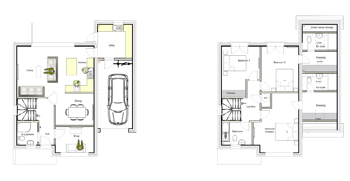 4 bed detached house for sale in Breinton Lee, Hereford - Property floorplan