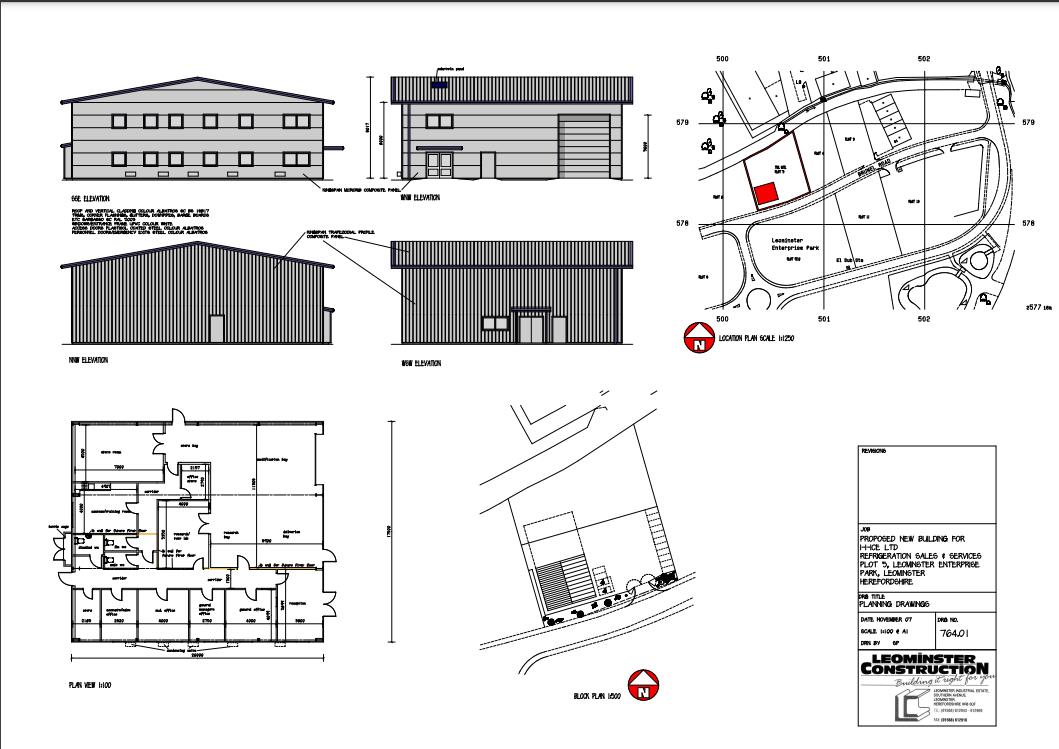 Commercial property for sale in Brunel Road, Leominster - Property floorplan