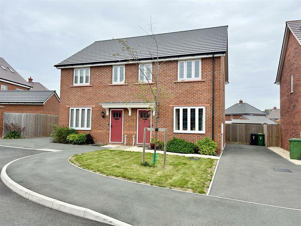3 bed semi-detached house for sale in Grayling Drive, Hereford  - Property Image 1