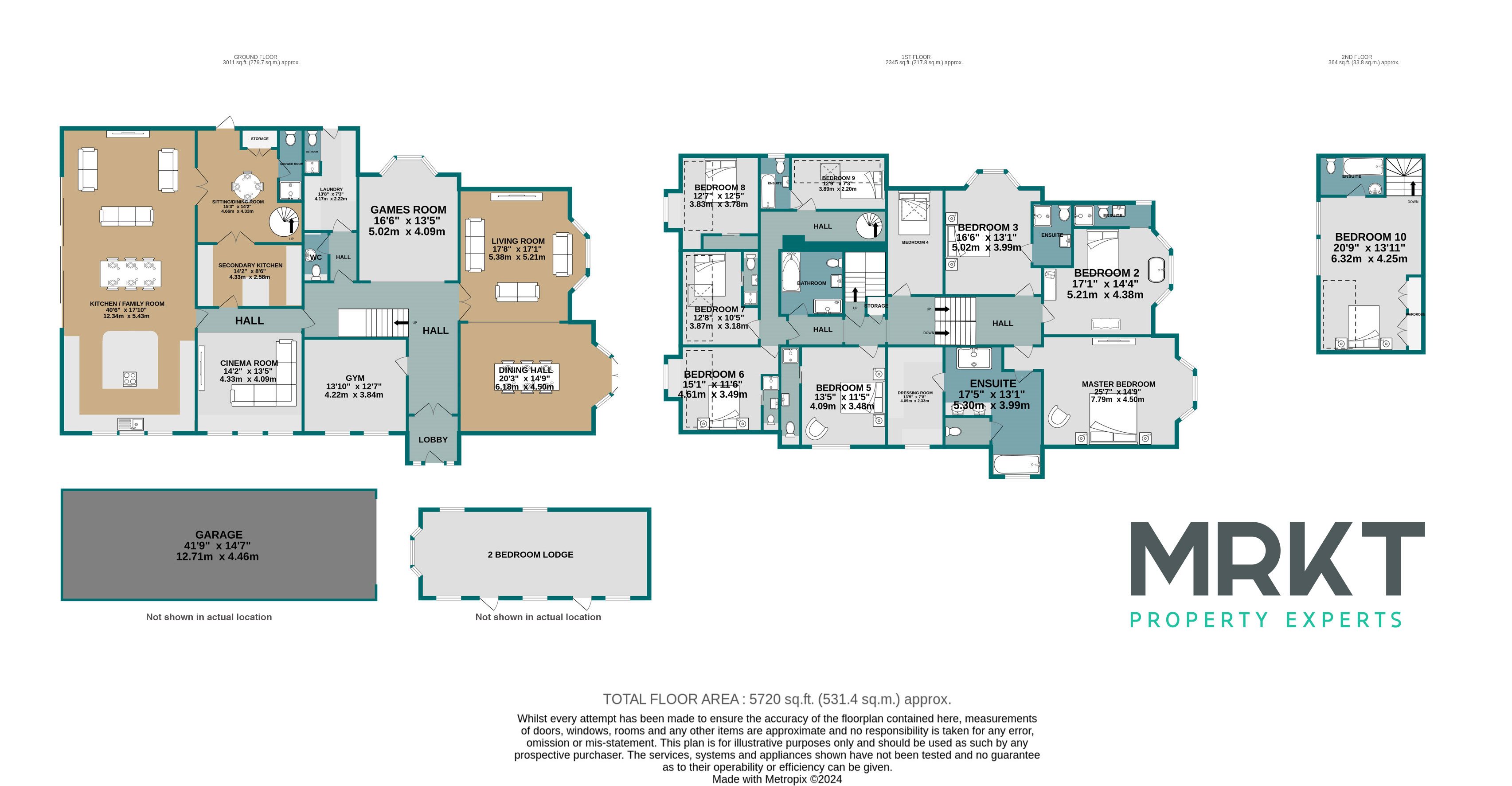 10 bed house to rent in Dean Park Road, Bournemouth - Property floorplan