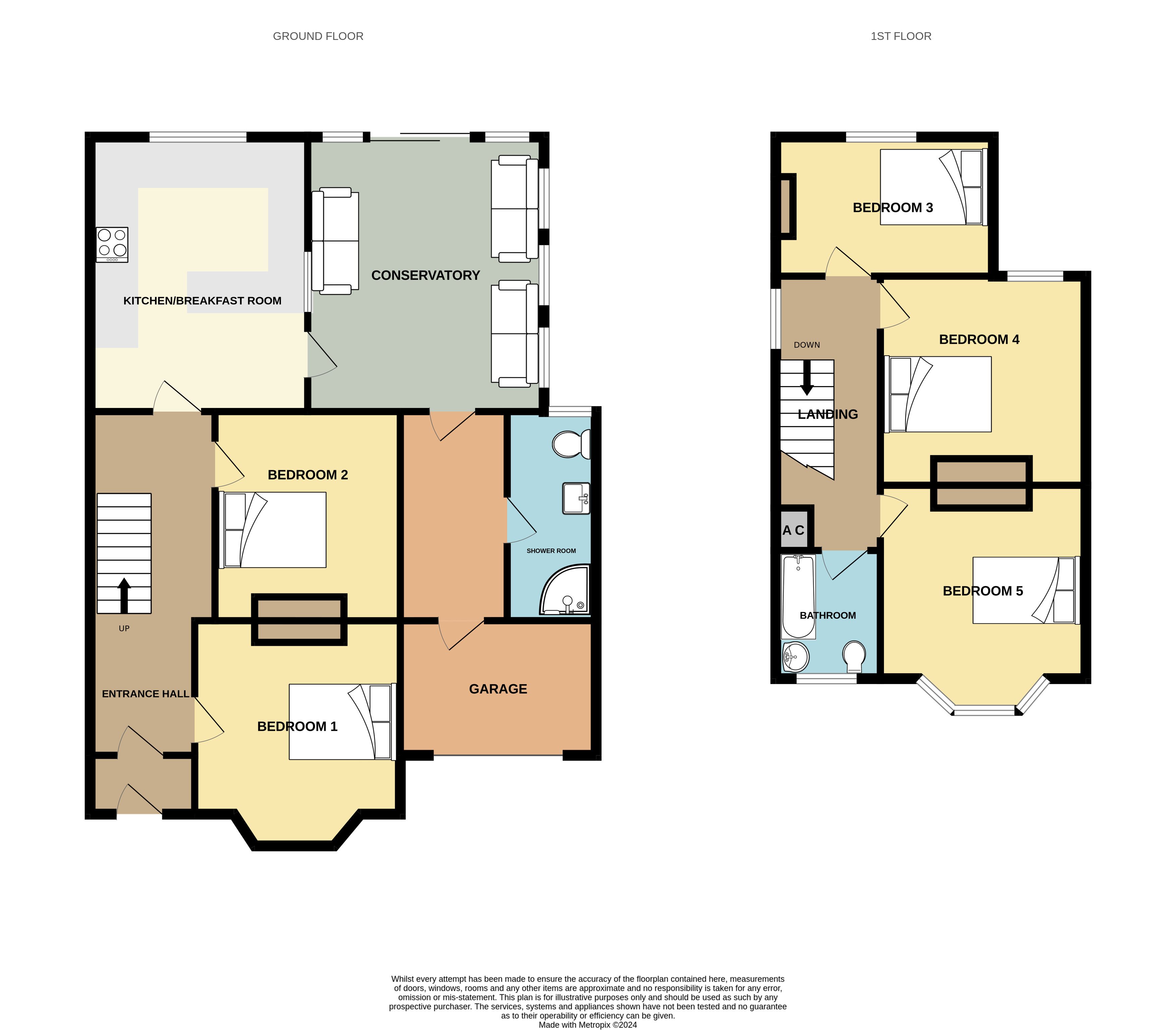 5 bed house to rent in Castle Road - Property floorplan