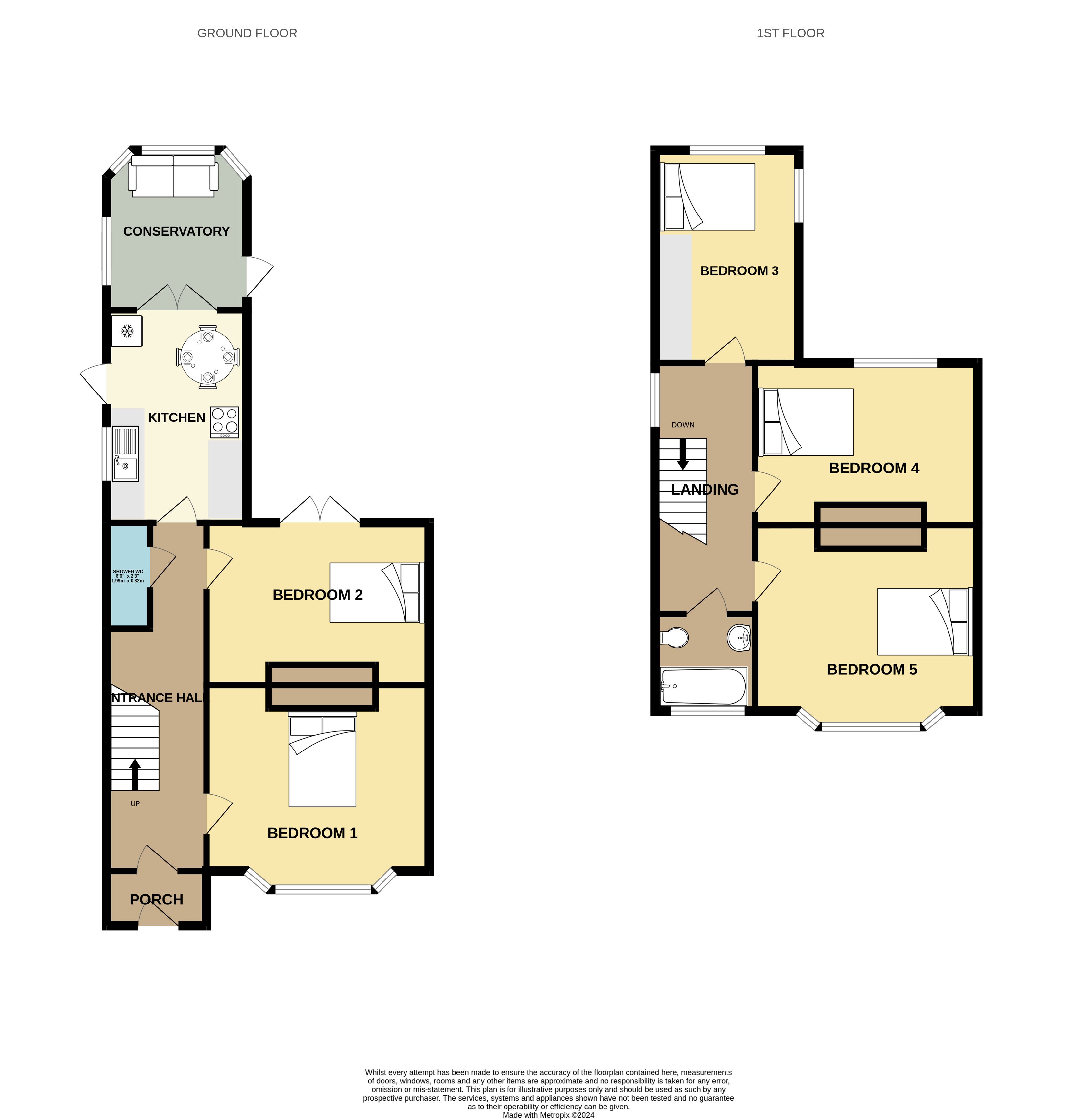 5 bed house to rent in Hankinson Road, Bournemouth - Property floorplan