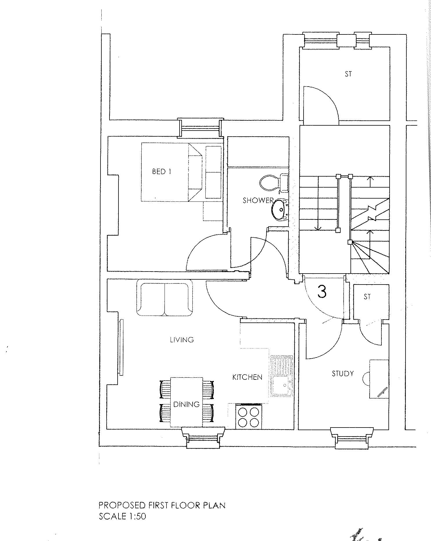 2 bed flat to rent in Verulam Place, Bournemouth - Property floorplan