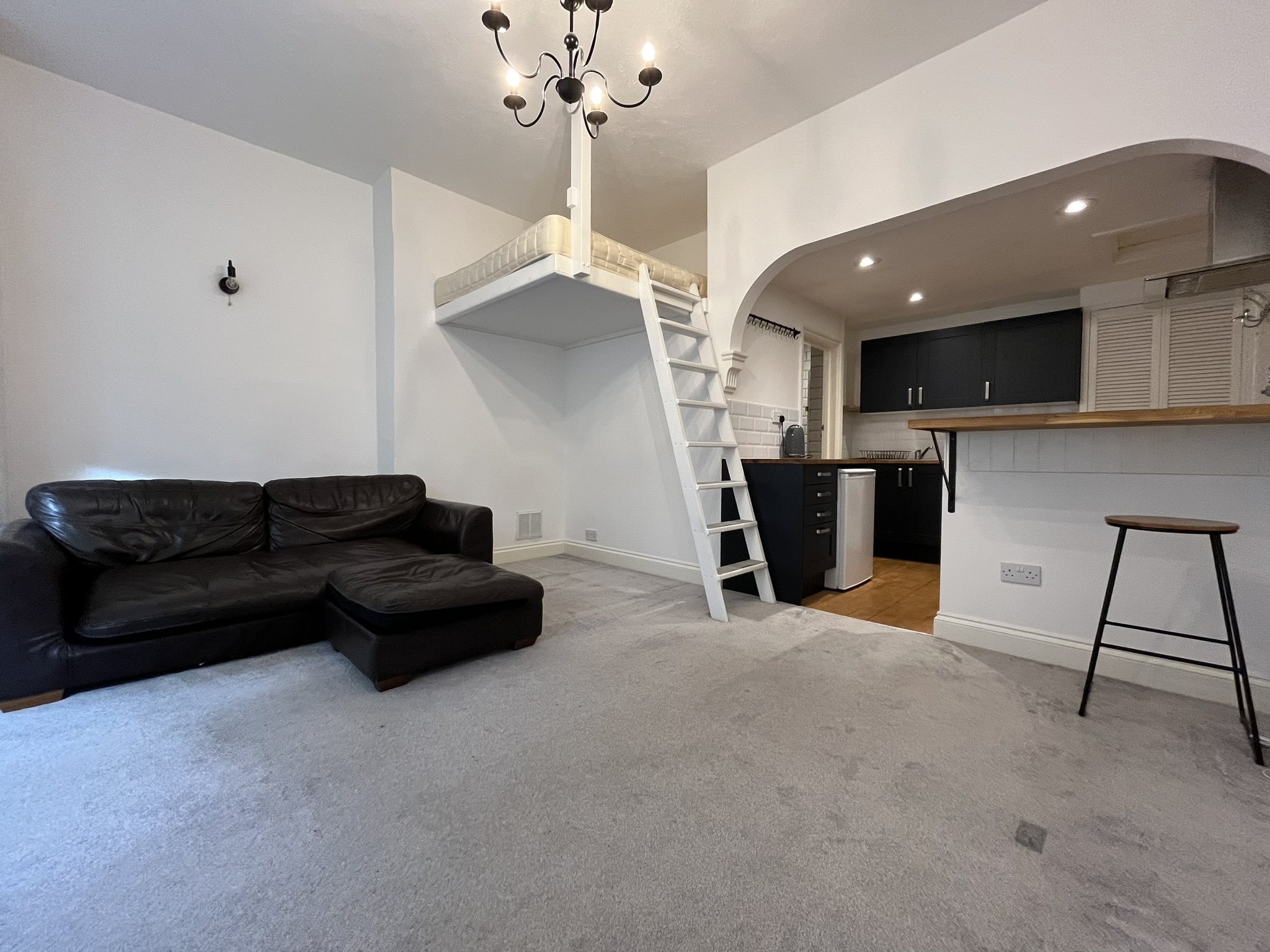 Studio flat to rent in Durley Chine Road, Bournemouth  - Property Image 1