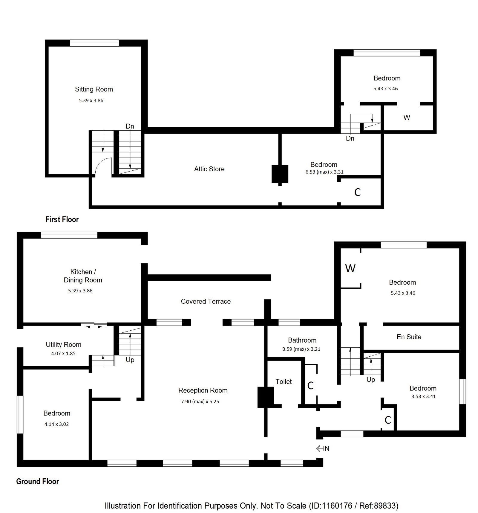 5 bed detached house for sale, Crieff - Property floorplan