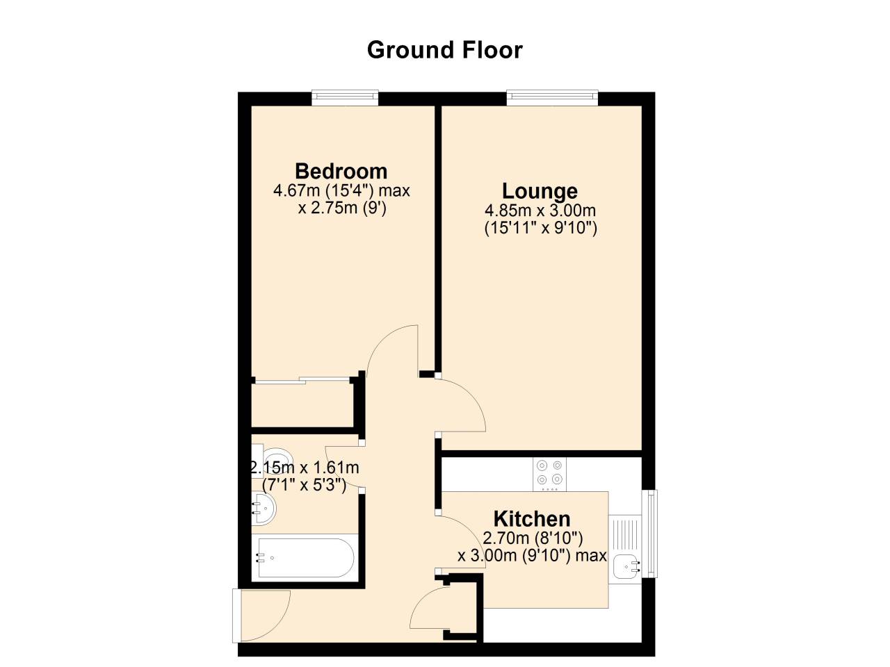 1 bed flat to rent in Walmley, Sutton Coldfield  - Property Image 9