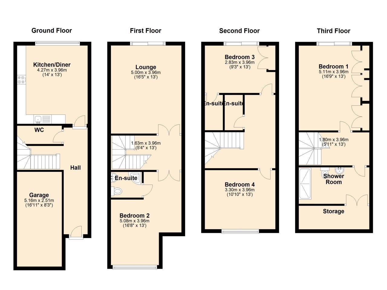 1 bed house / flat share to rent in Caversham Place, Sutton Coldfield 7