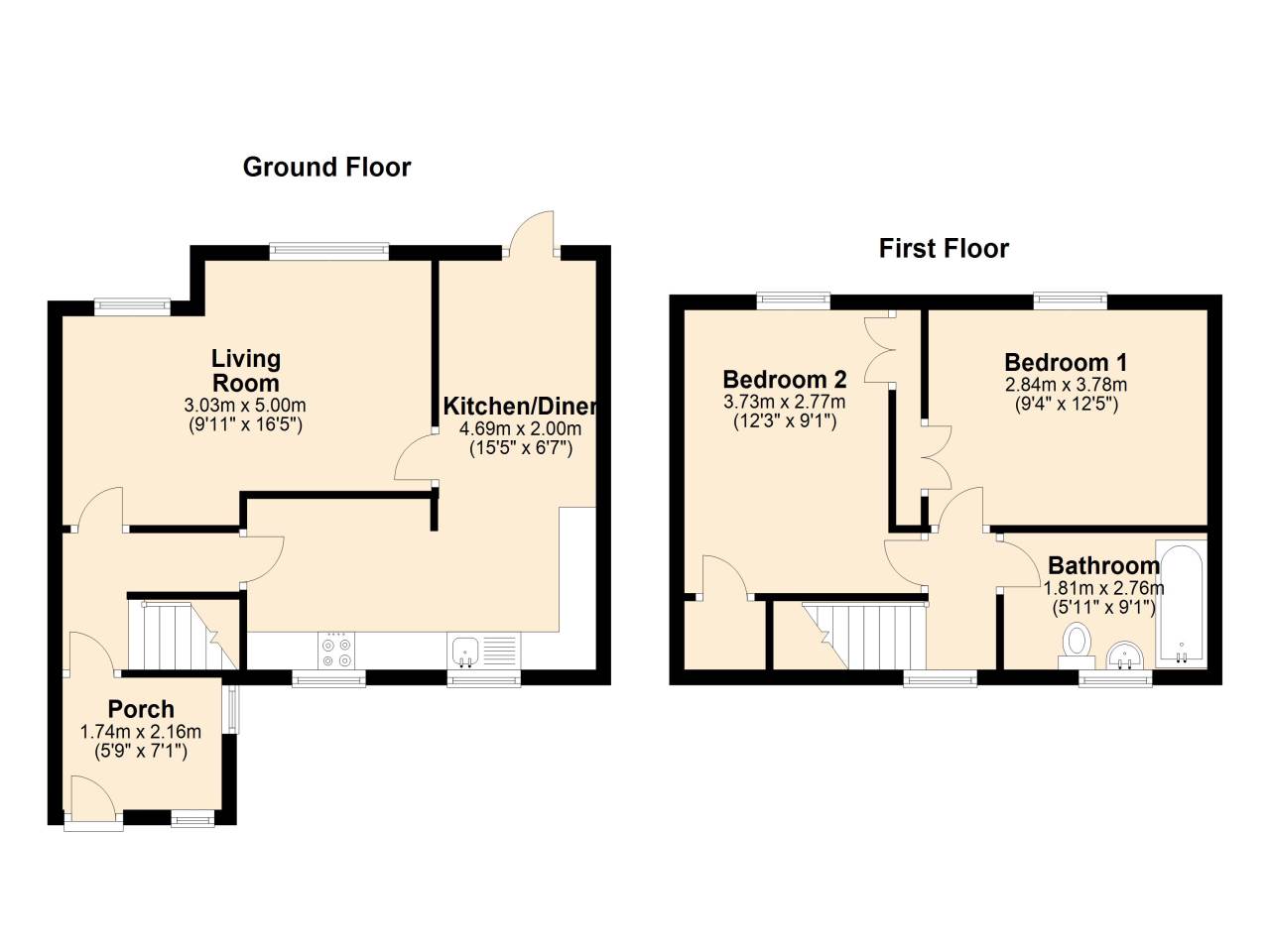 2 bed house to rent in Trenchard Close, Sutton Coldfield 13