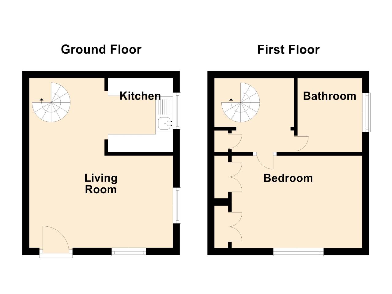 1 bed house to rent in Fledburgh Drive 9