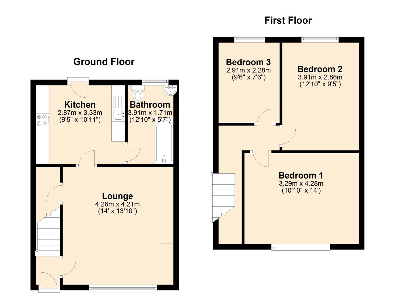 3 bed house to rent in Greenwood Place, Kingstanding, B44 9