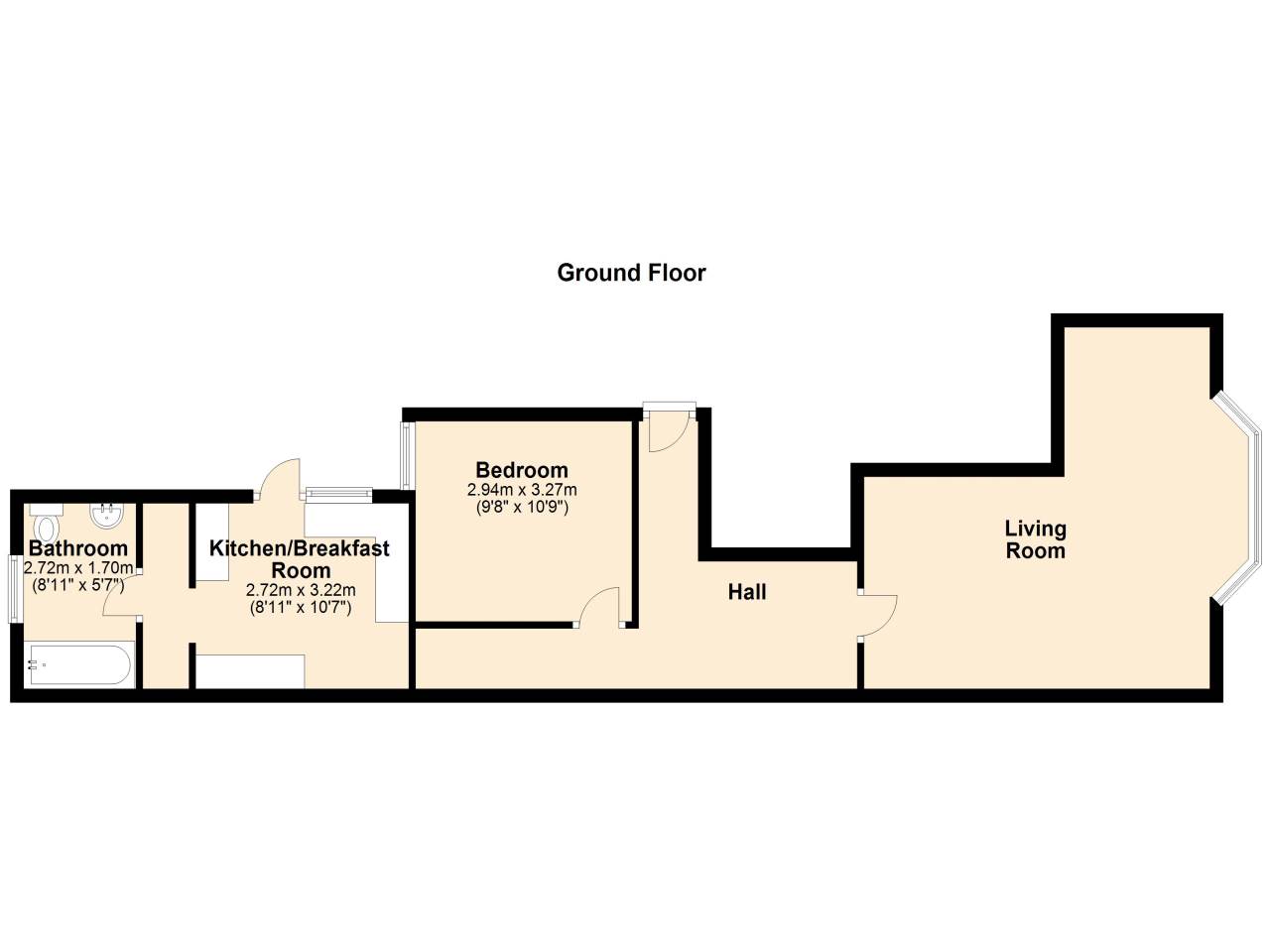 1 bed flat to rent in Slade Rd, Erdington, B23 11