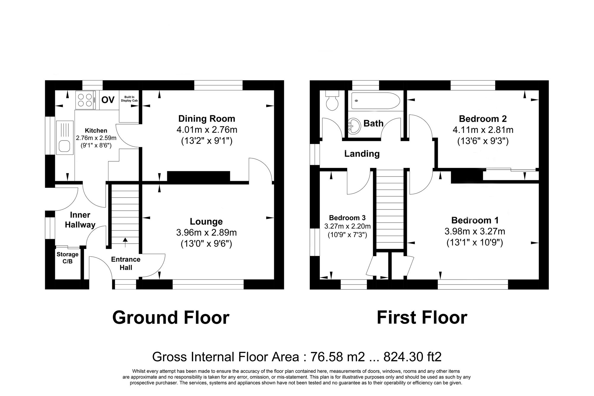 3 bed semi-detached house for sale in Woodbrook Avenue, Halifax - Property floorplan