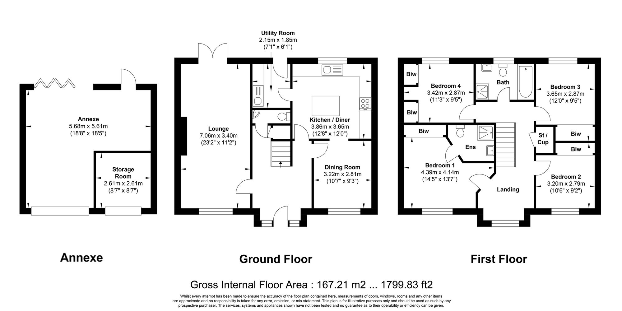 4 bed detached house for sale in Amelia Stewart Lane, Leeds - Property floorplan