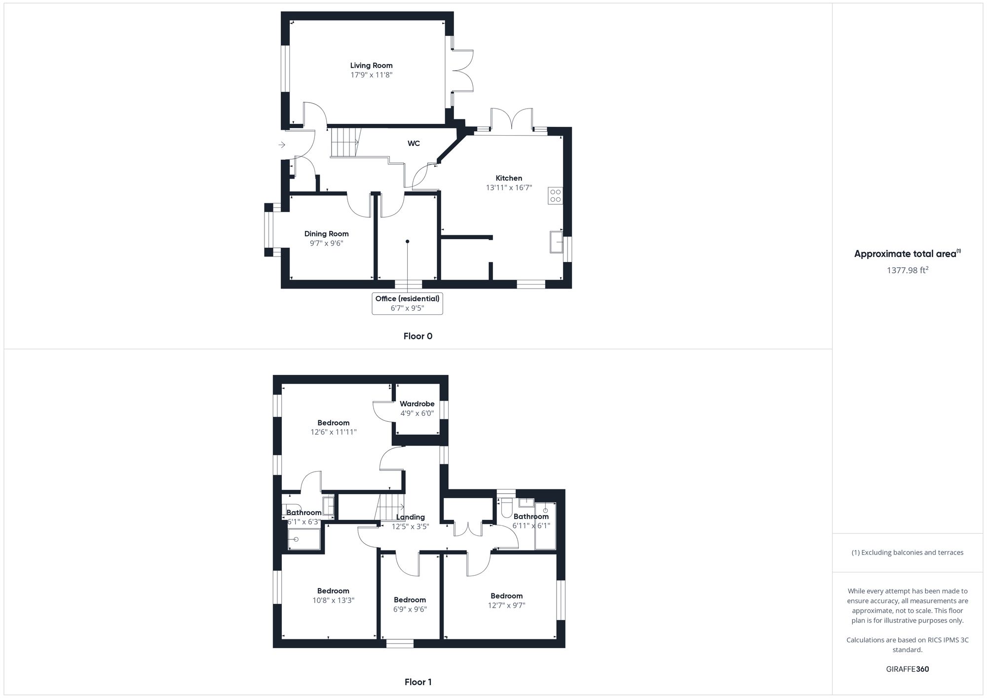 4 bed detached house for sale in Juno Crescent, Brackley - Property floorplan