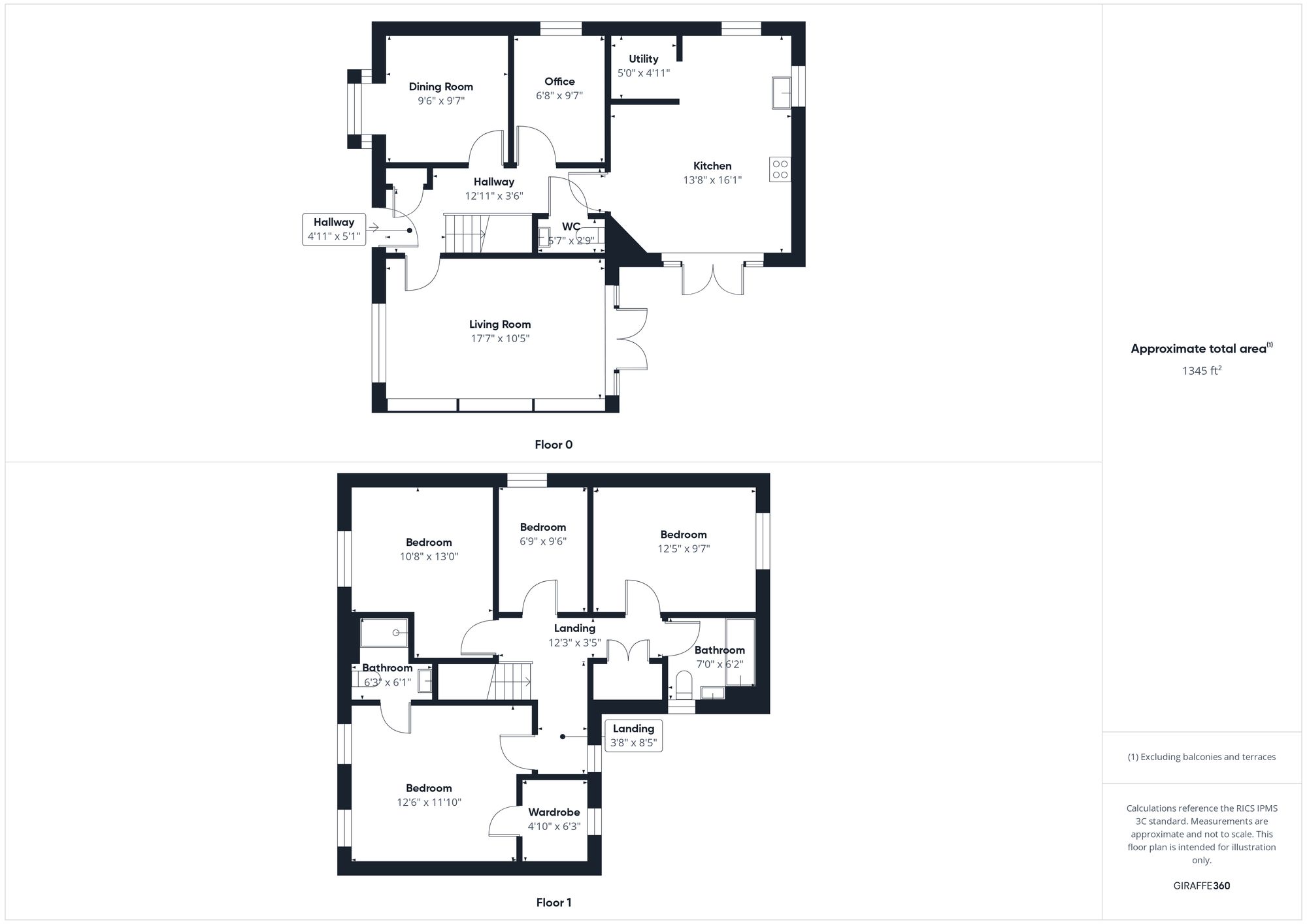 4 bed detached house for sale in Desdemona Way, Brackley - Property floorplan