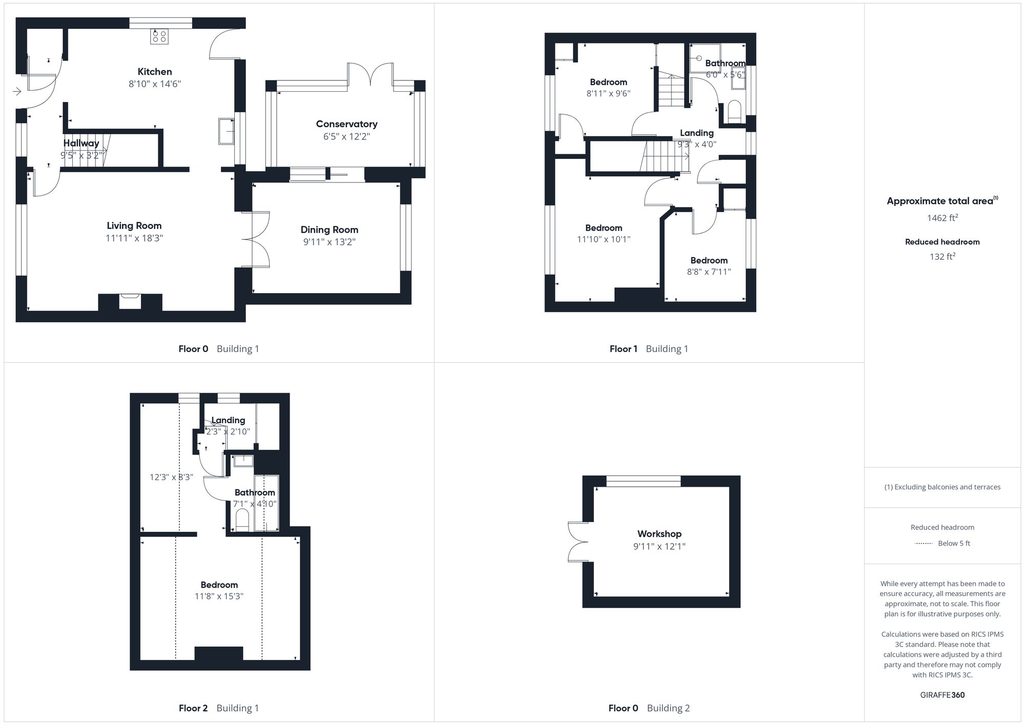 4 bed end of terrace house for sale in The Glebe, Banbury - Property floorplan