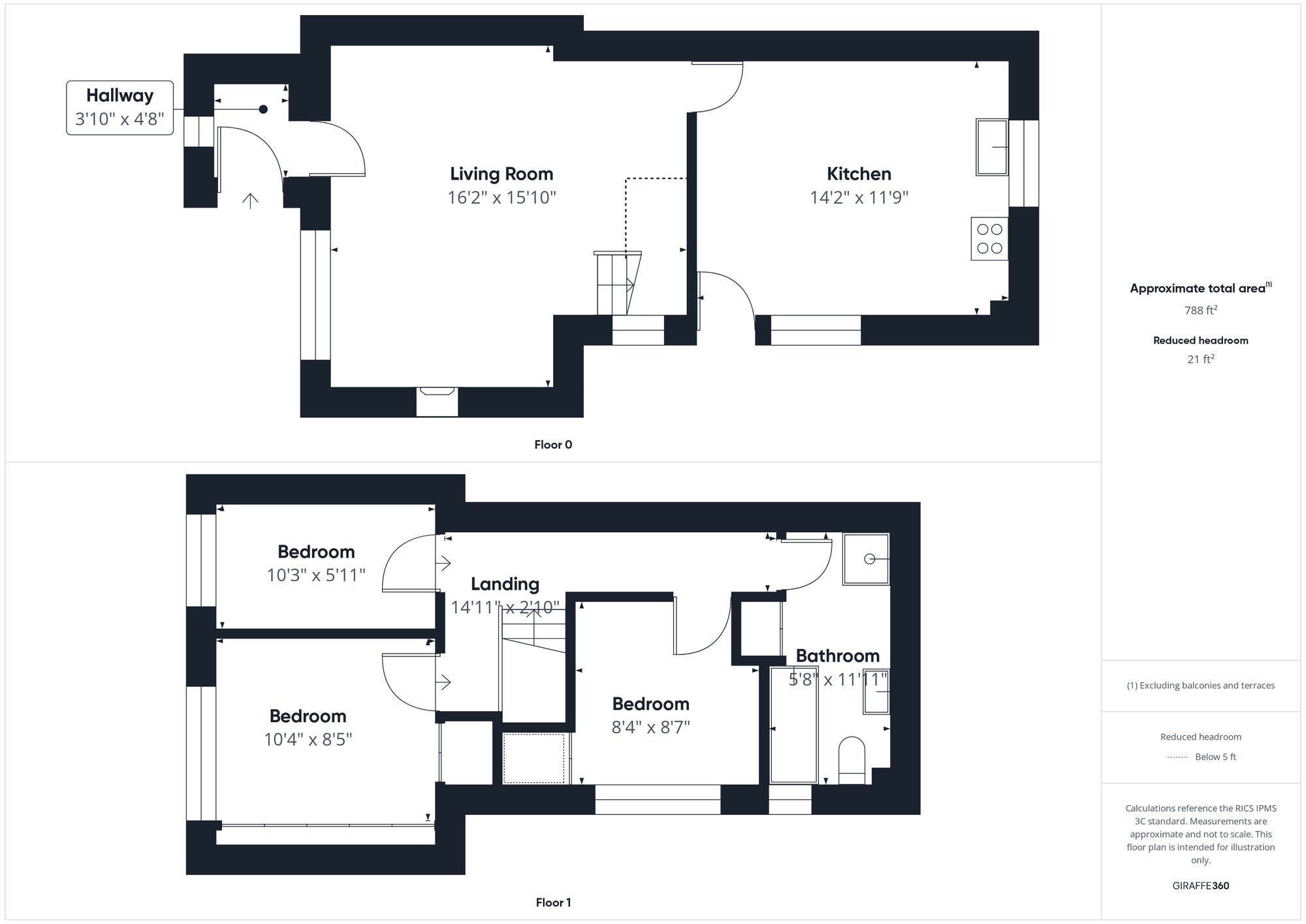 3 bed end of terrace house for sale in Mill Lane, Croughton, NN13 - Property floorplan