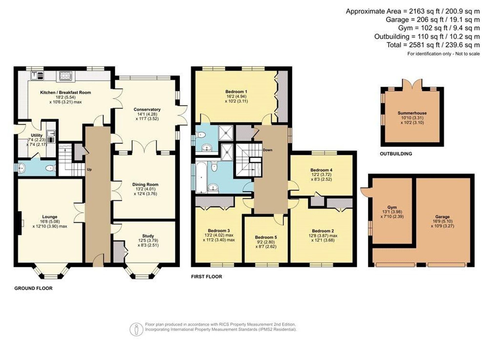 5 bed detached house for sale in Edgewood, Brackley, NN13 - Property floorplan