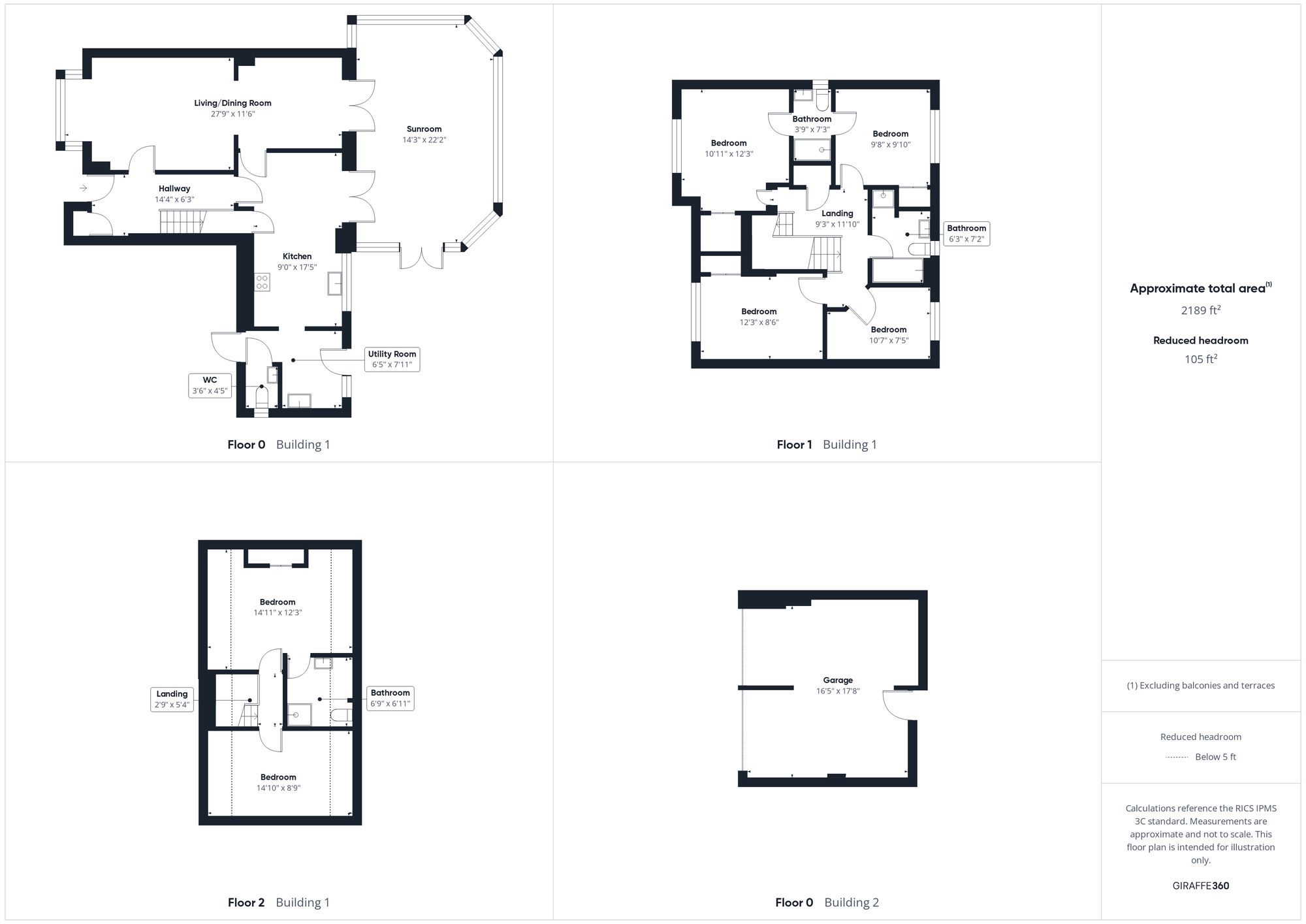 6 bed detached house for sale in Aris Way, Buckingham, MK18 - Property floorplan