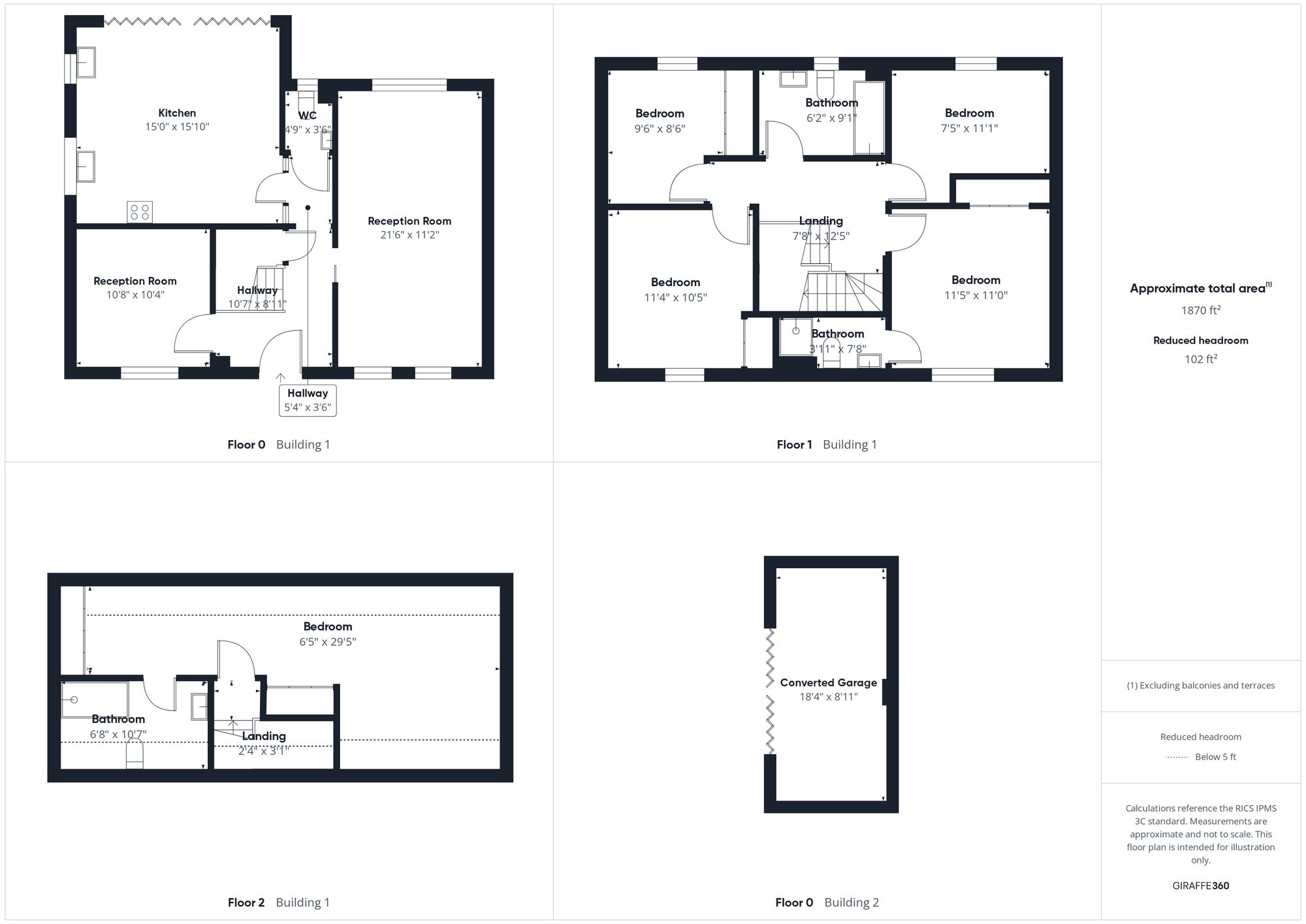 5 bed detached house for sale in Utah Lane, Brackley - Property floorplan