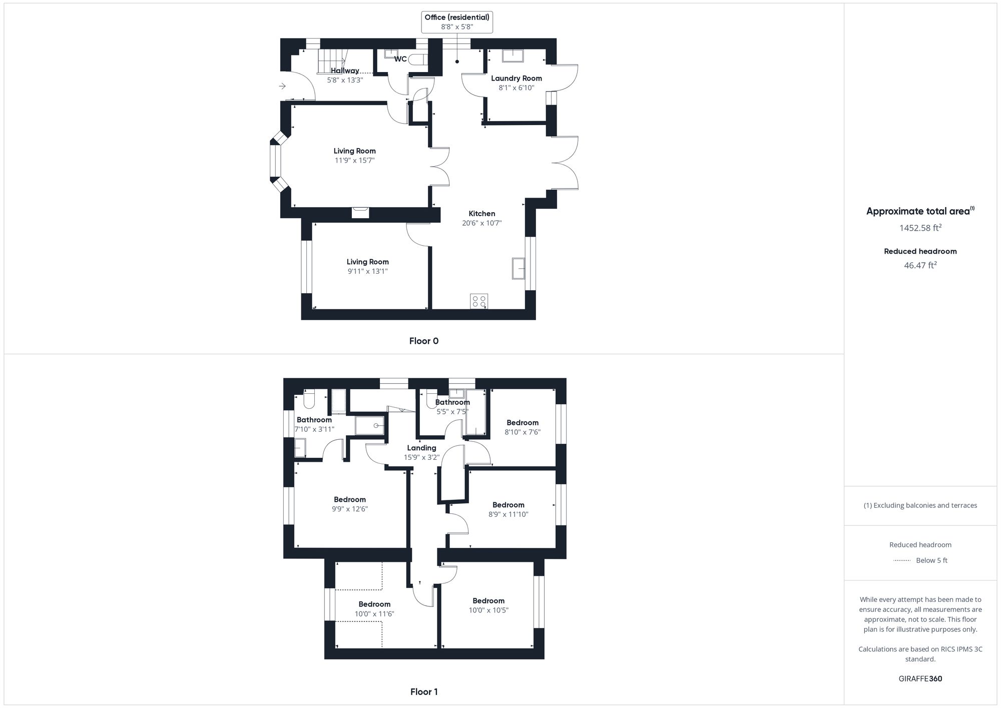 5 bed detached house for sale in Beech Drive, Brackley - Property floorplan