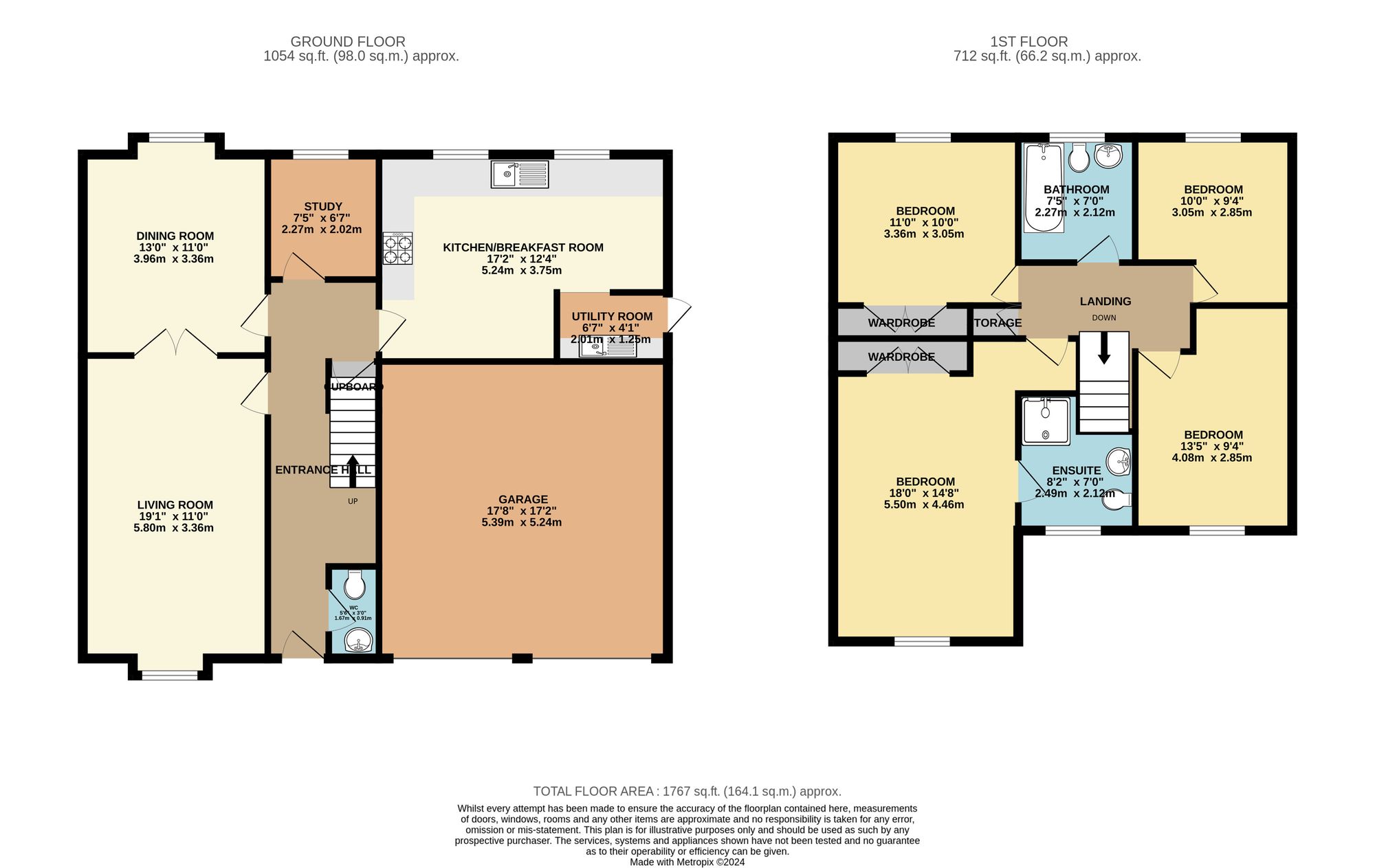 4 bed detached house for sale in Hans Apel Drive, Brackley - Property floorplan