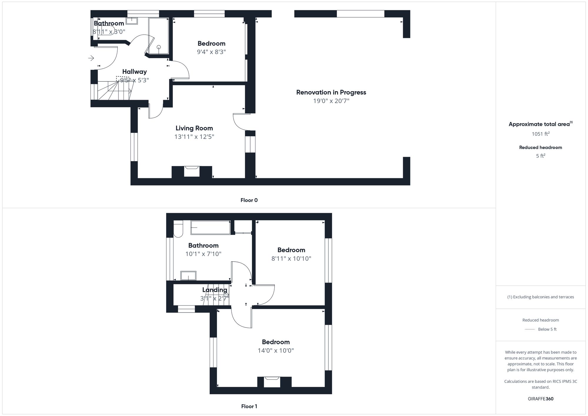 3 bed semi-detached house for sale in Helmdon Road, Banbury - Property floorplan