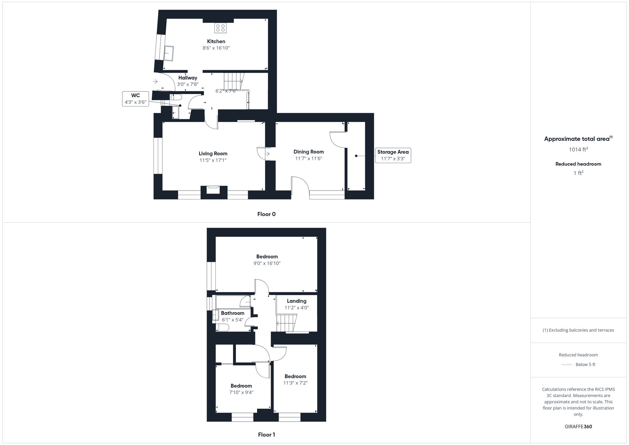 3 bed semi-detached house for sale in Fulwell Road, Brackley - Property floorplan