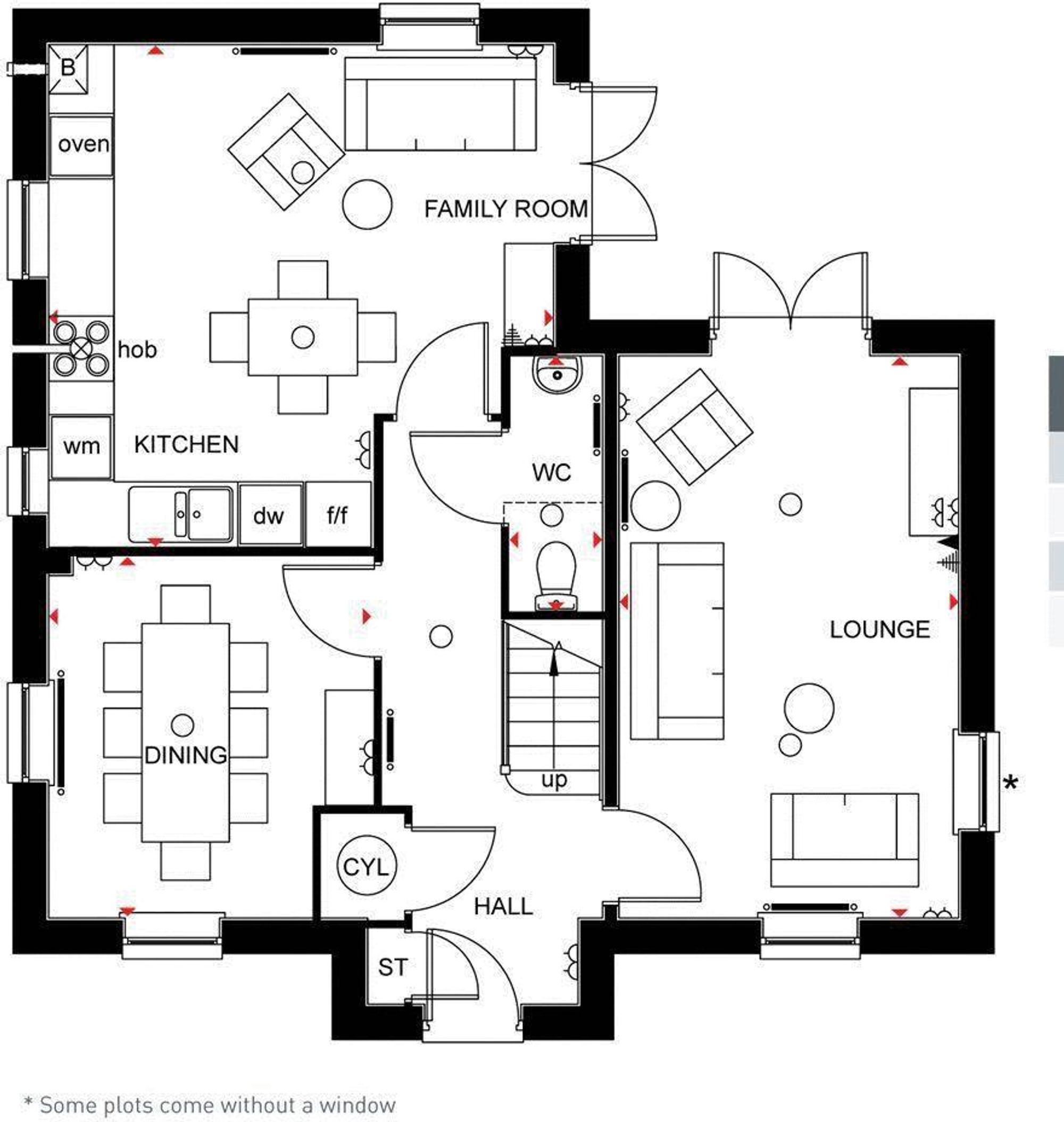 4 bed semi-detached house for sale in Bianca Close, Brackley - Property floorplan