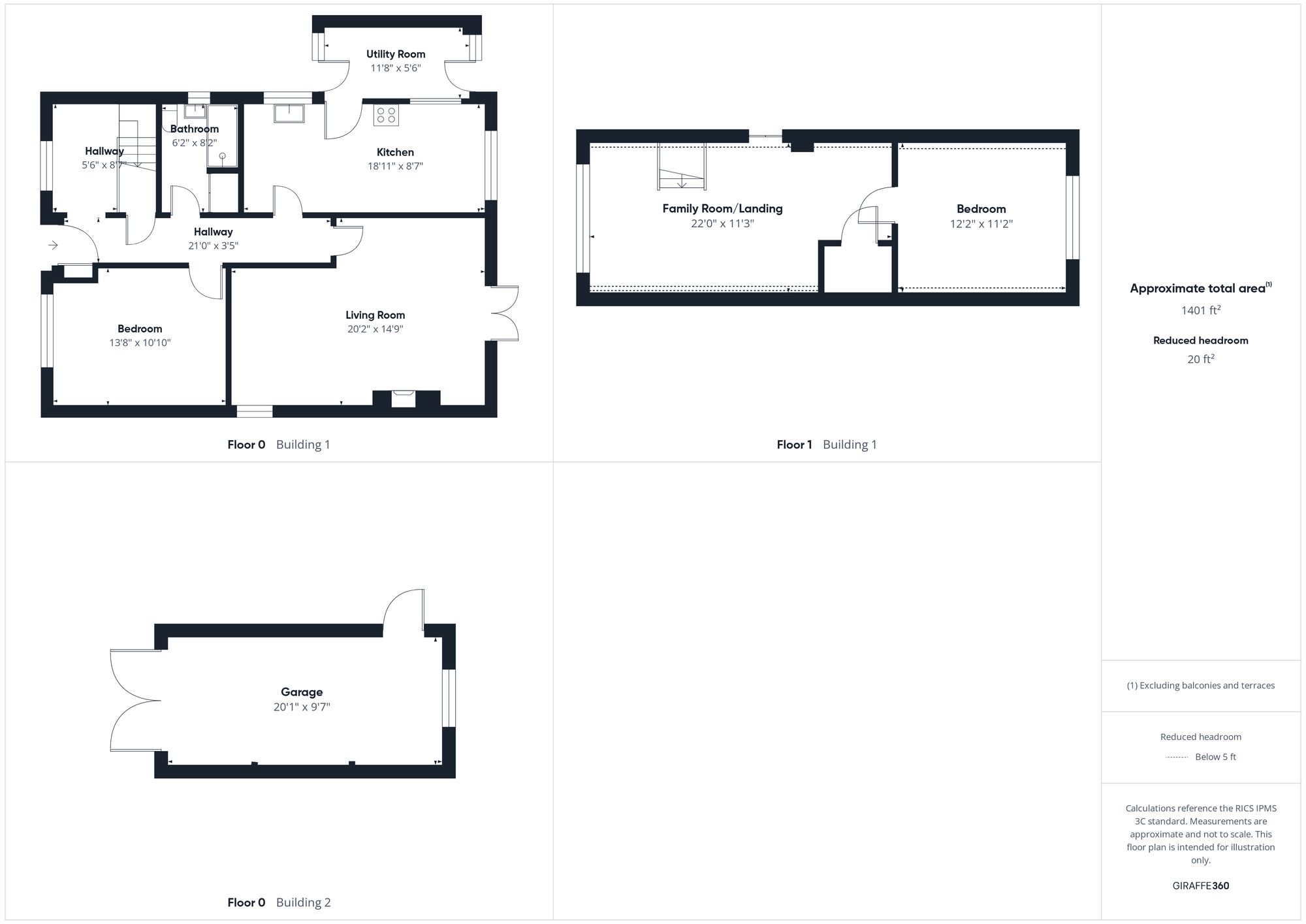 2 bed detached bungalow for sale in Church Street, Brackley - Property floorplan