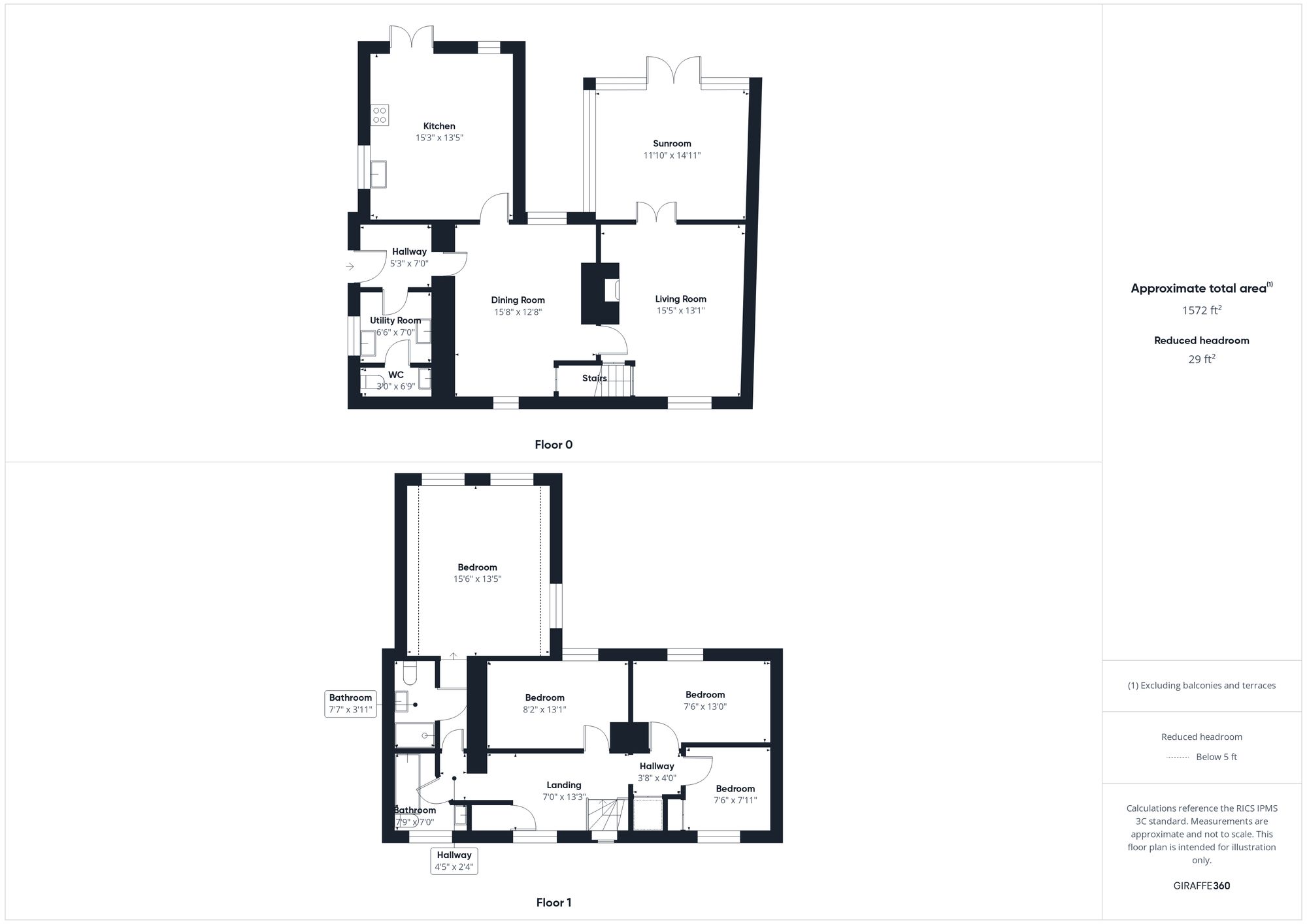 4 bed detached house for sale in Wappenham Road, Brackley - Property floorplan