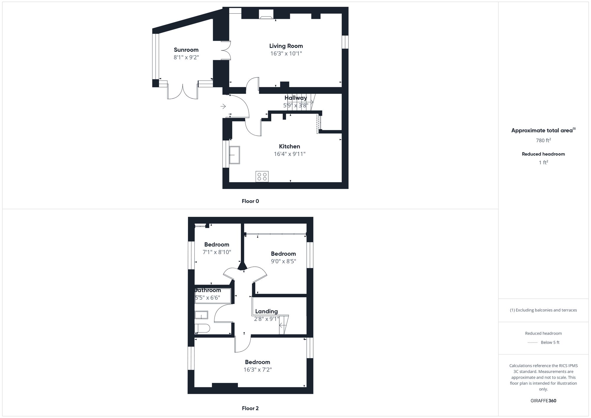 3 bed terraced house for sale in Chapel Row, Bicester - Property floorplan