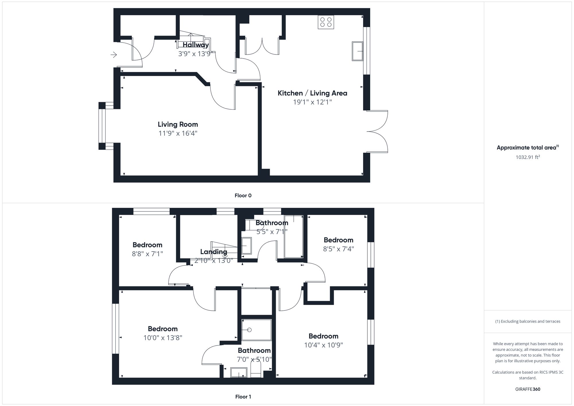 4 bed detached house for sale in Desdemona Way, Brackley - Property floorplan