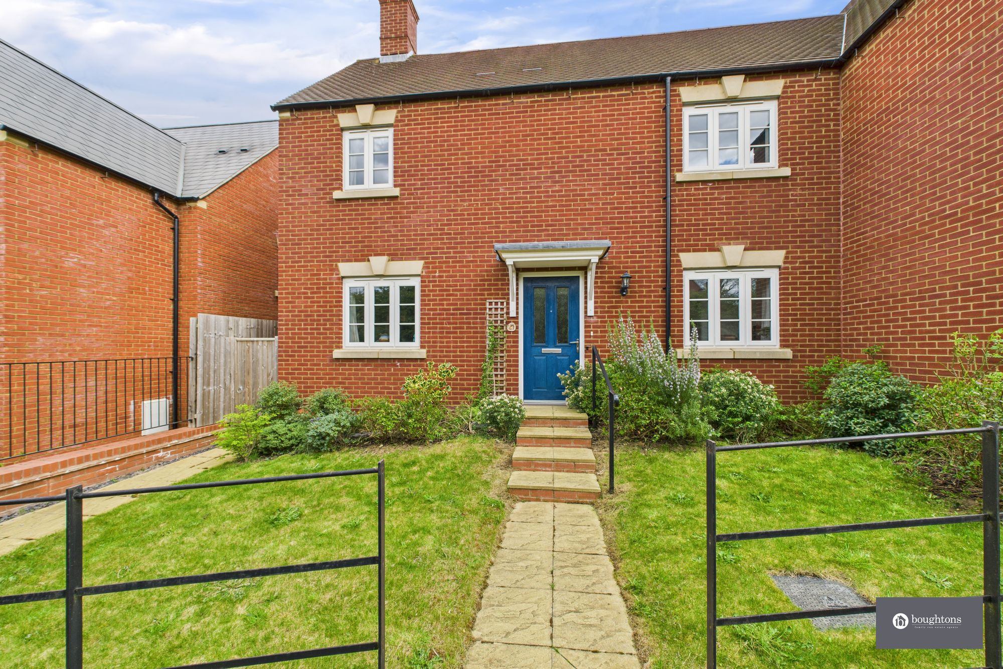 3 bed semi-detached house for sale in Marne Way, Brackley, NN13
