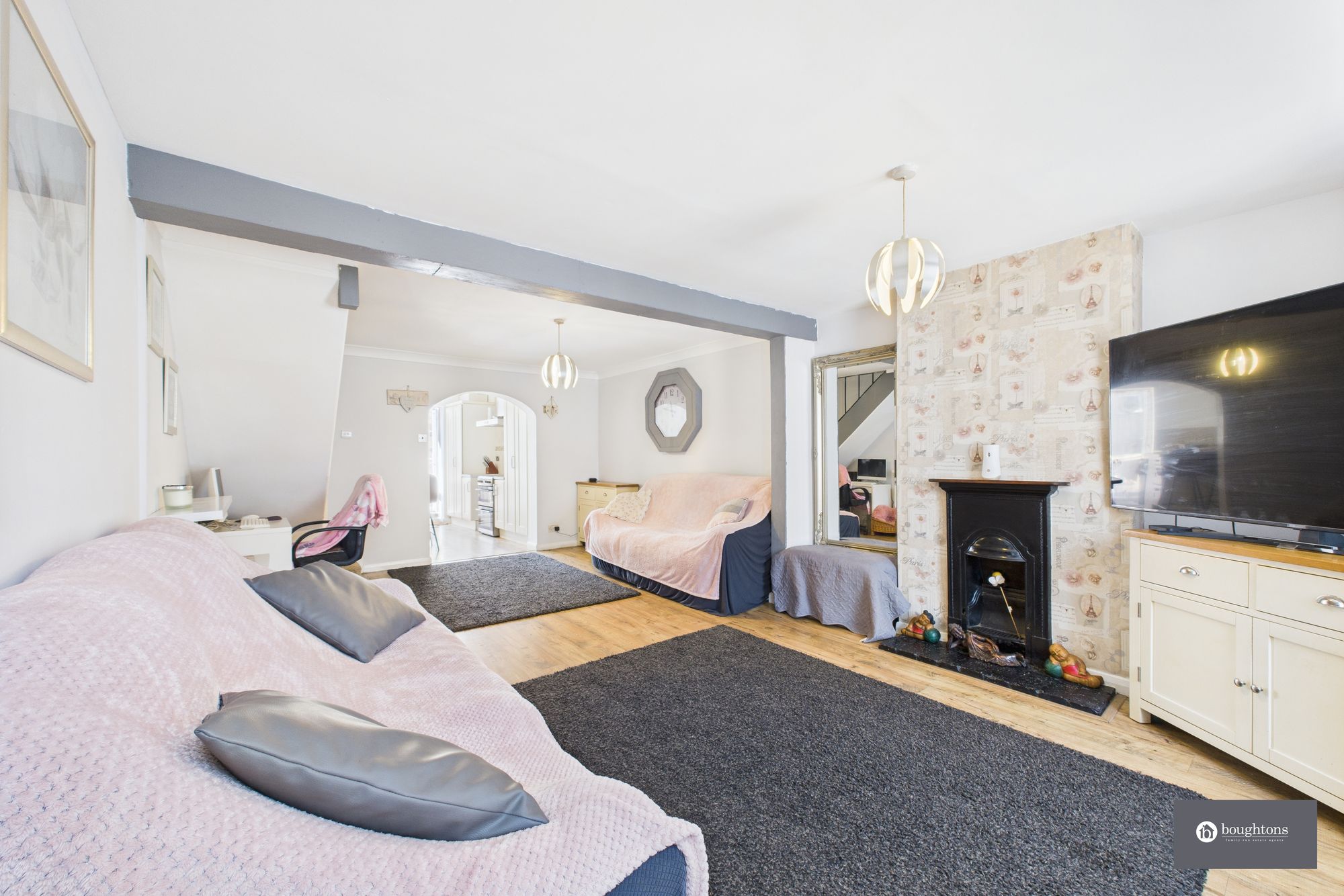 3 bed terraced house for sale in Halse Road, Brackley, NN13 7