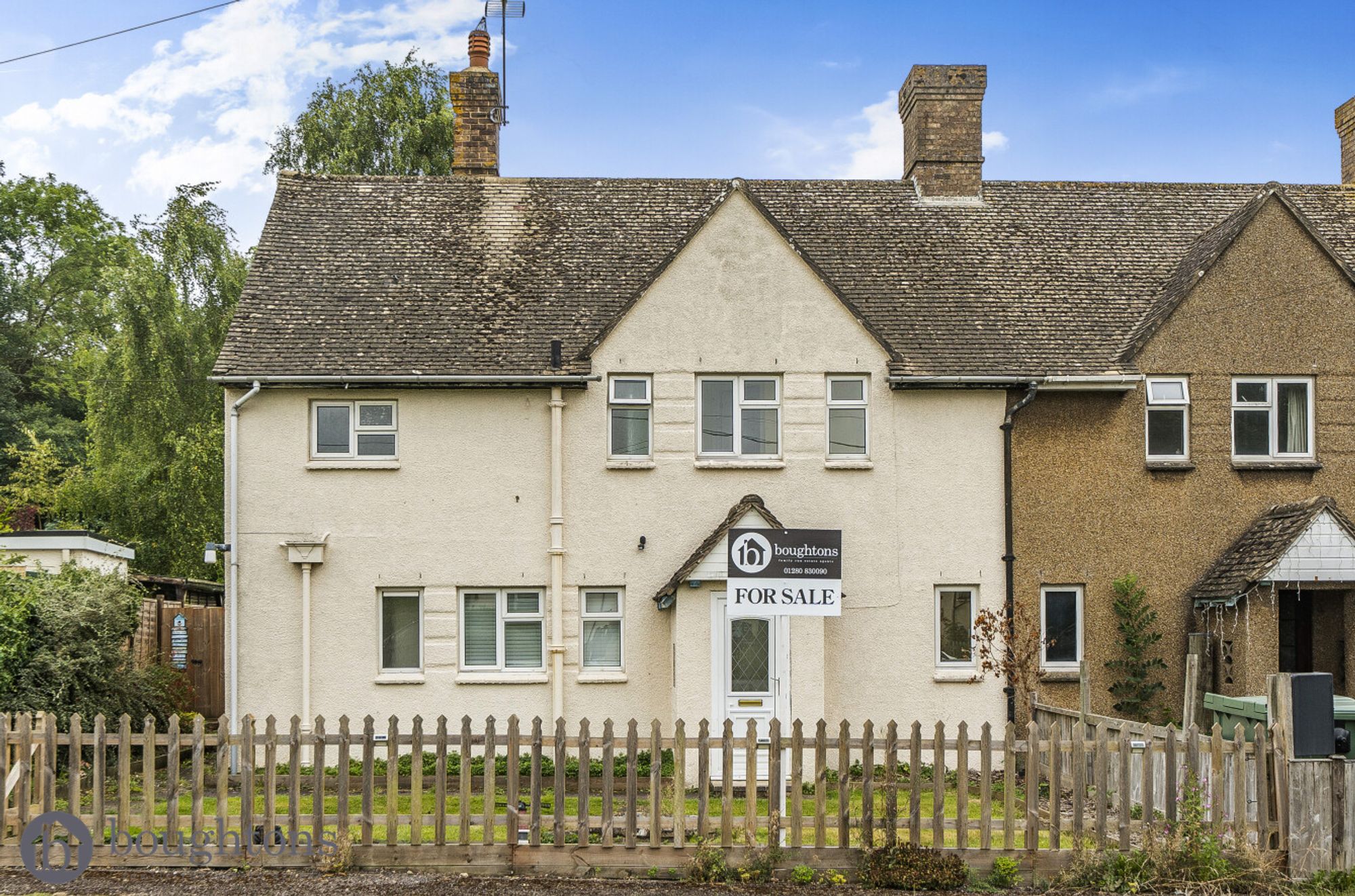 3 bed semi-detached house for sale in Station Road, Brackley  - Property Image 1