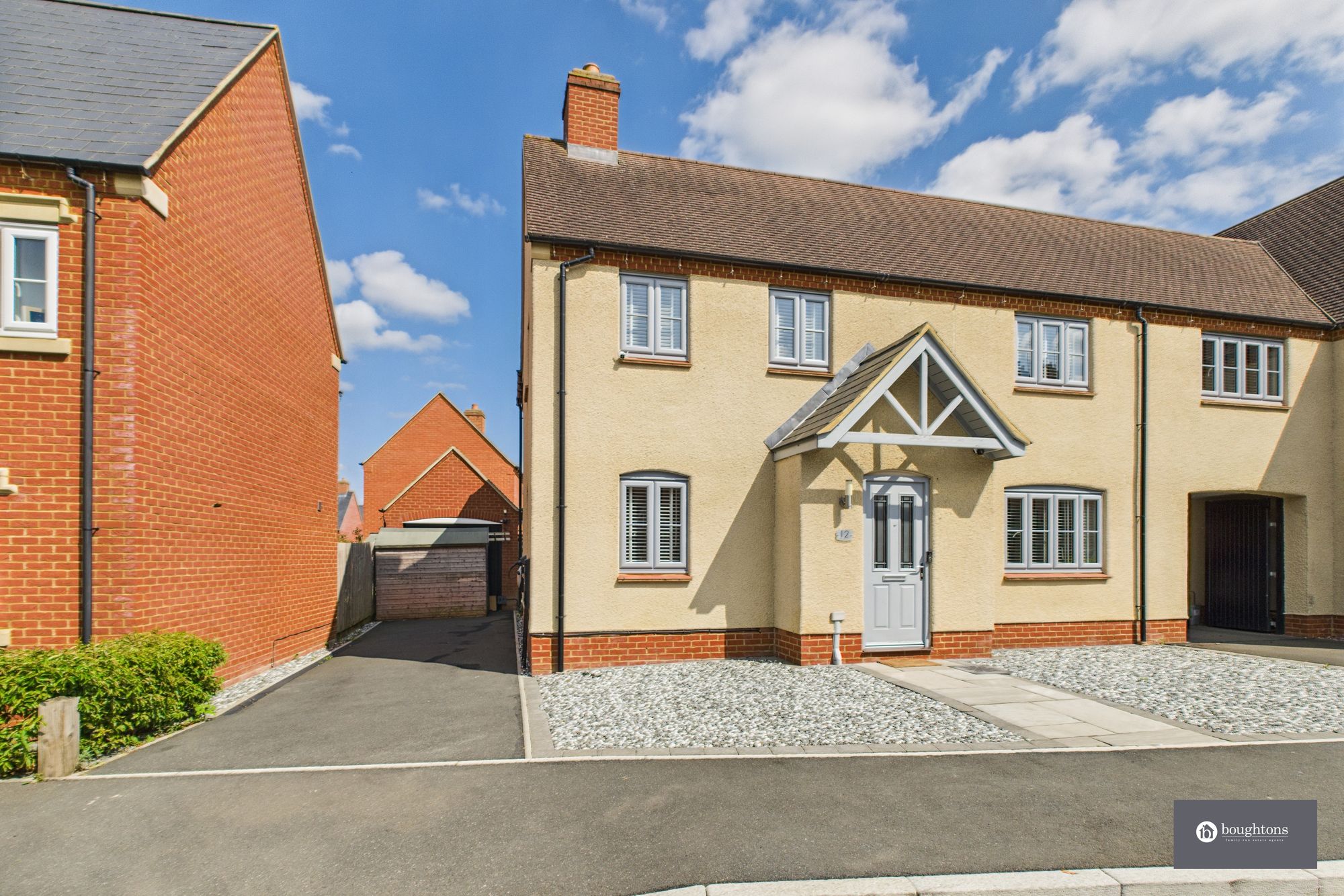 4 bed semi-detached house for sale in Calypso Lane, Brackley, NN13