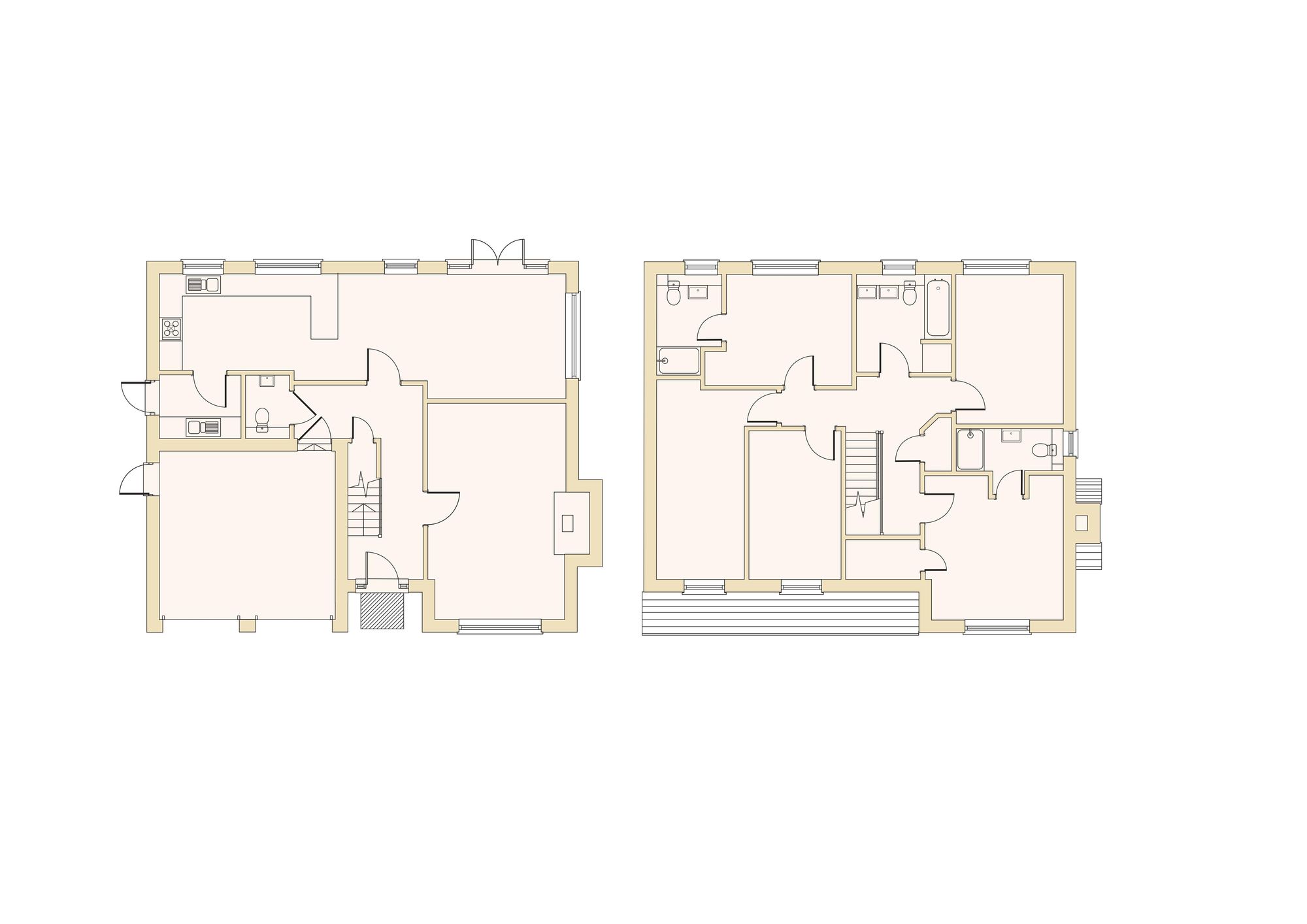 5 bed house for sale in Hulland Ward, Derbyshire - Property floorplan