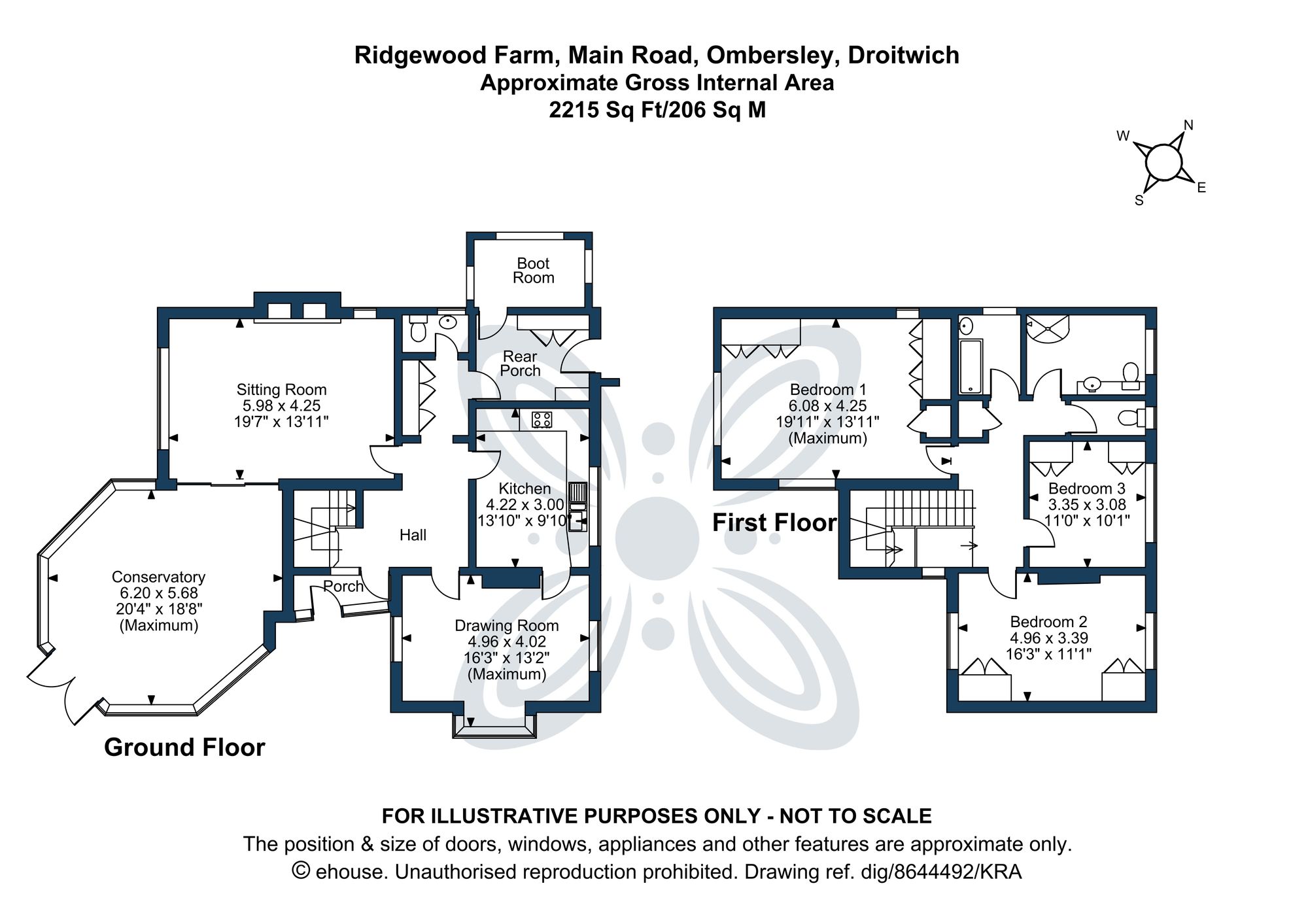 3 bed detached house for sale in LOT 1, Ridgewood Farm, Main Road, Ombersley, Droitwich, WR9 0EX - Property floorplan