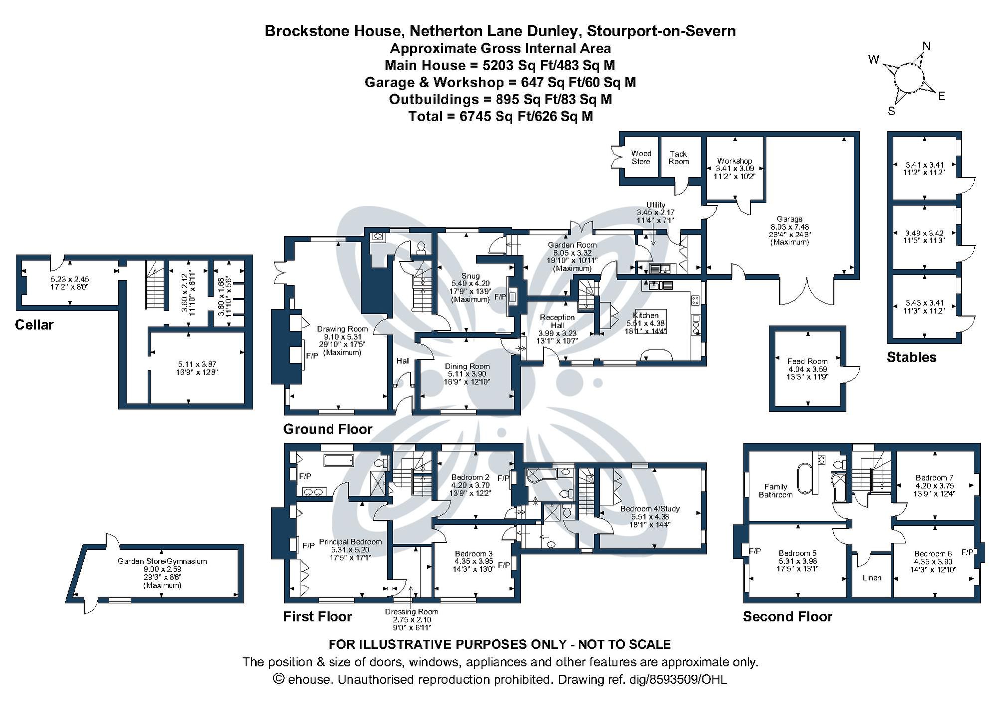 Equestrian facility for sale in Netherton Lane, Stourport-On-Severn - Property floorplan