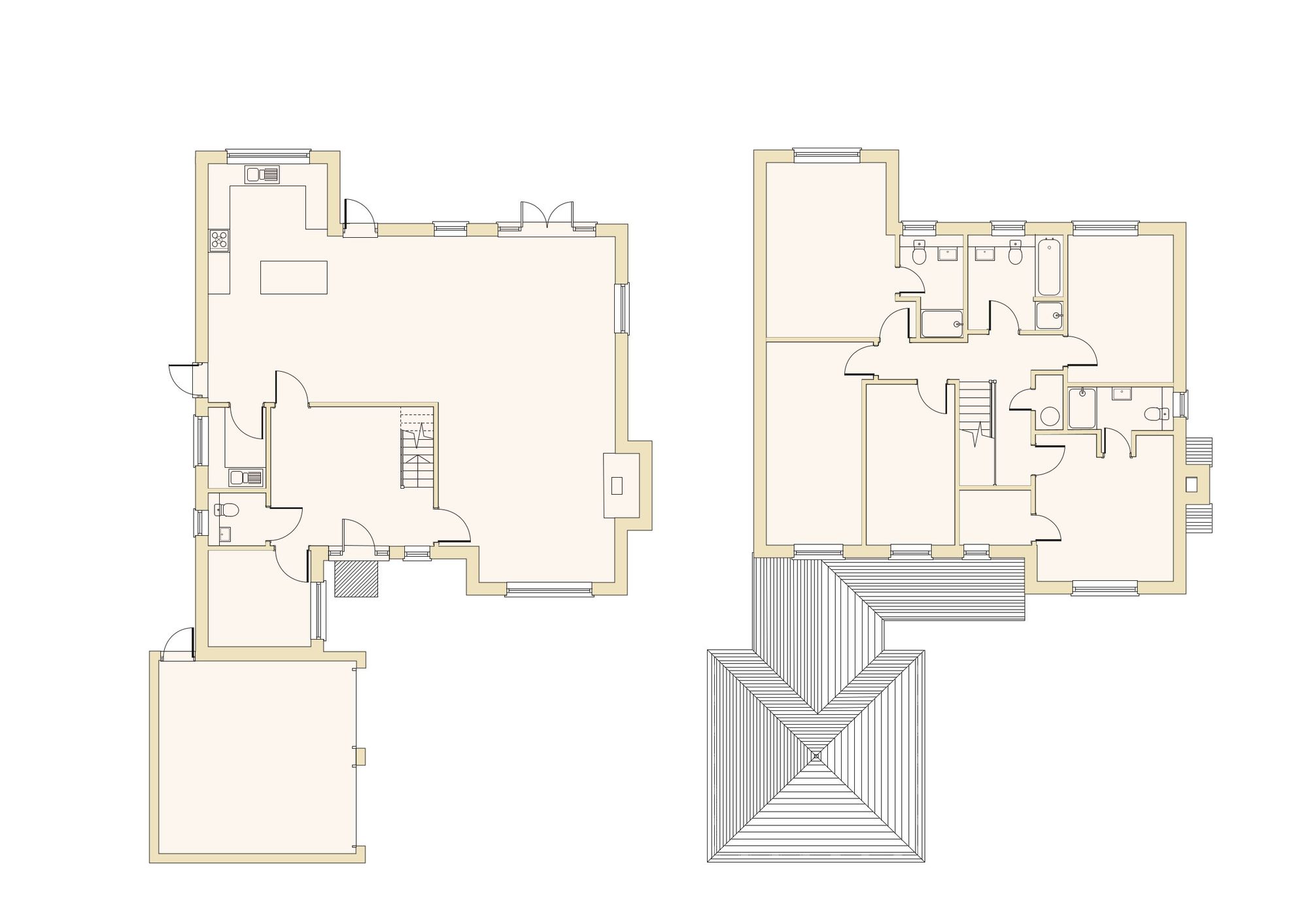 5 bed house for sale in Hulland Ward, Derbyshire - Property floorplan