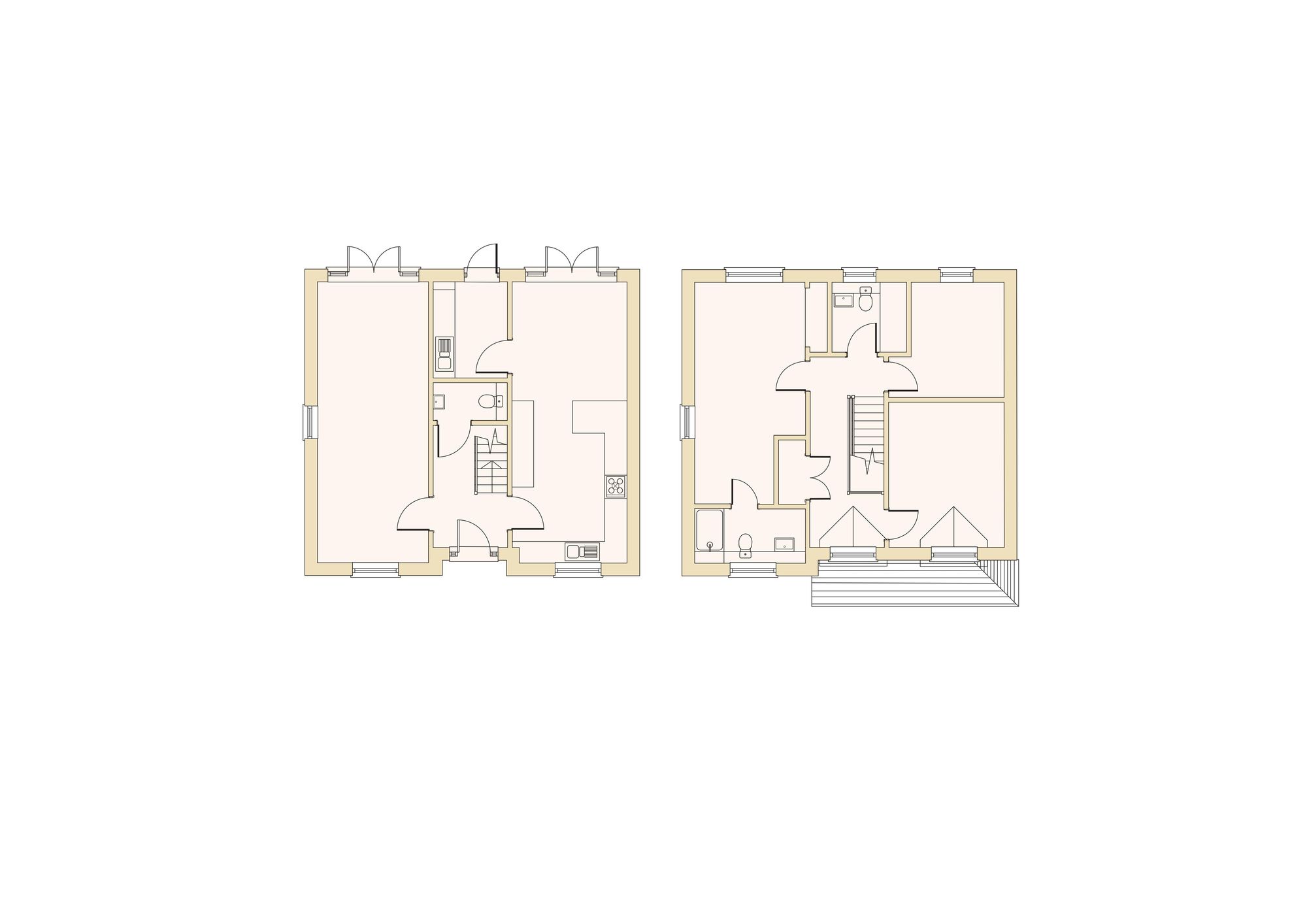 3 bed detached house for sale in The Redford, Derbyshire - Property floorplan