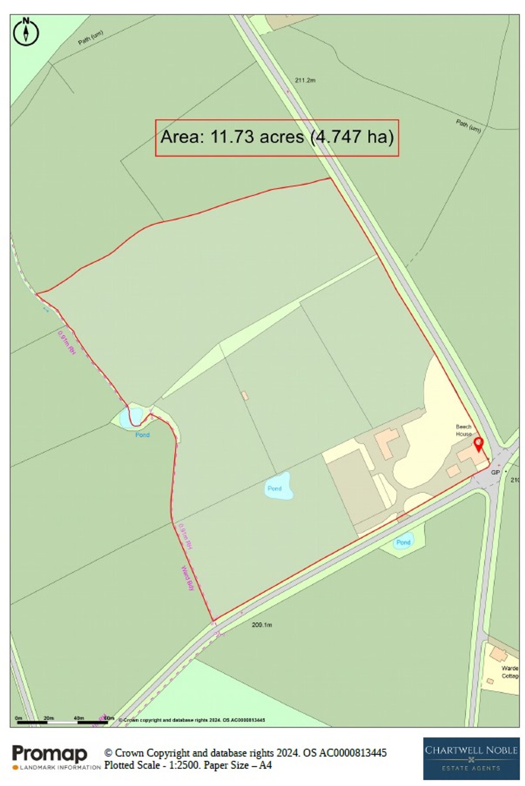 4 bed detached house for sale in Hampton Charles, Tenbury Wells - Property floorplan