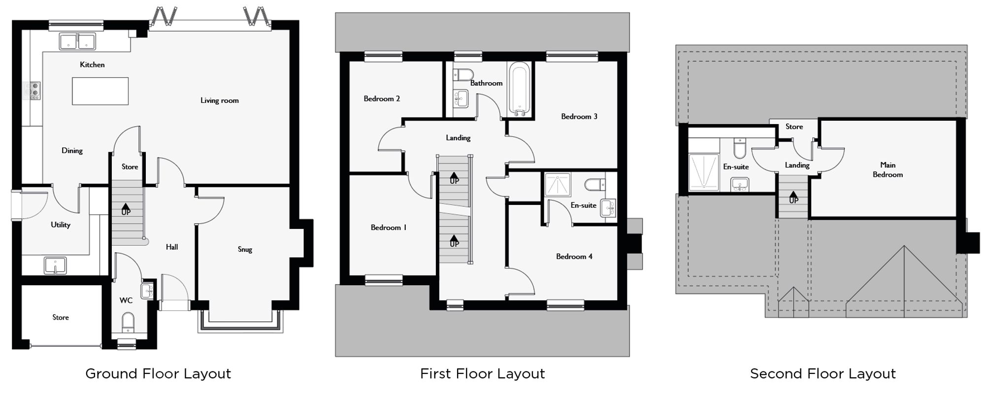 5 bed detached house for sale in Brooklands, Walsall Wood - Property floorplan