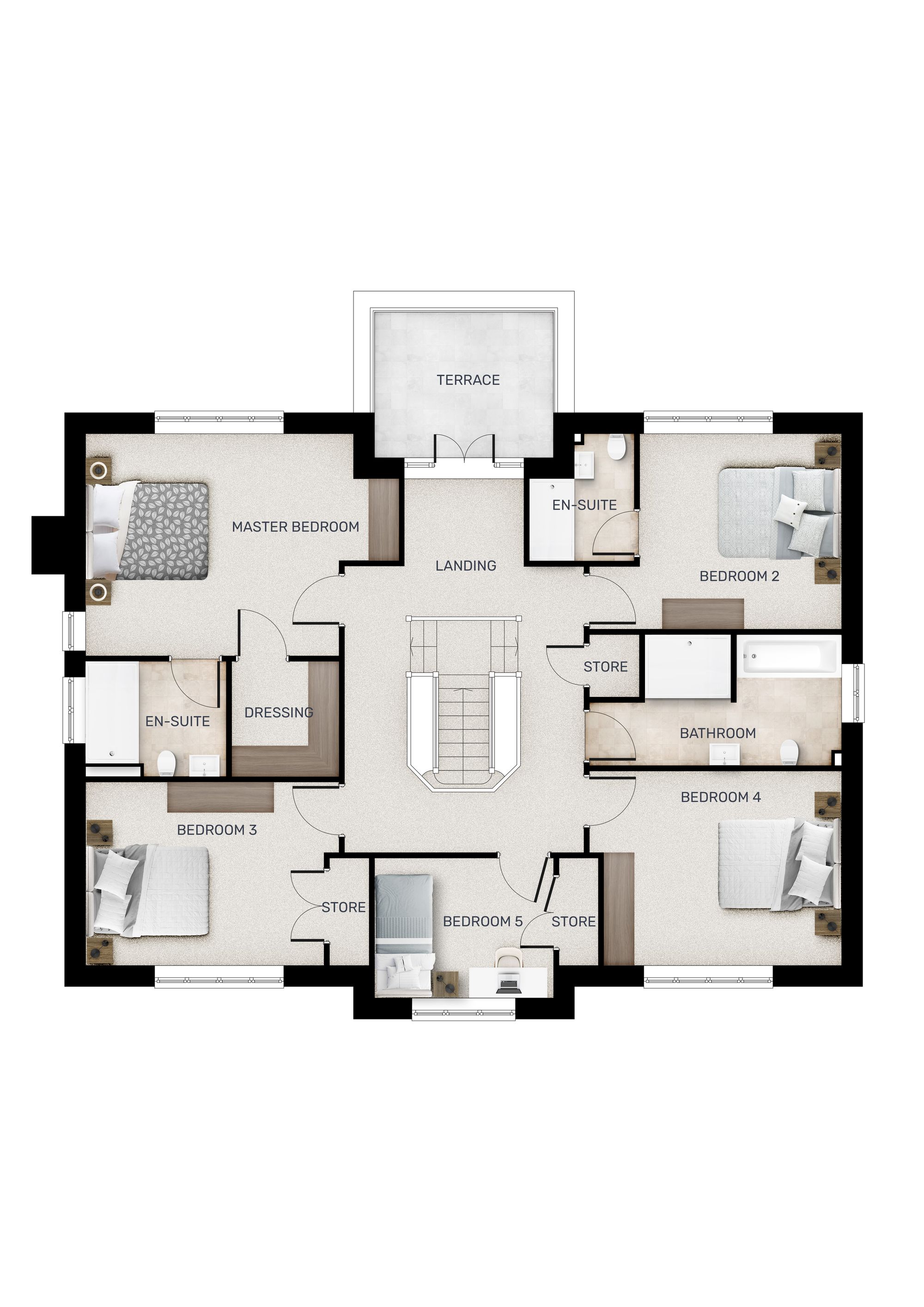 5 bed detached house for sale in Stanford Park, Worcestershire - Property floorplan