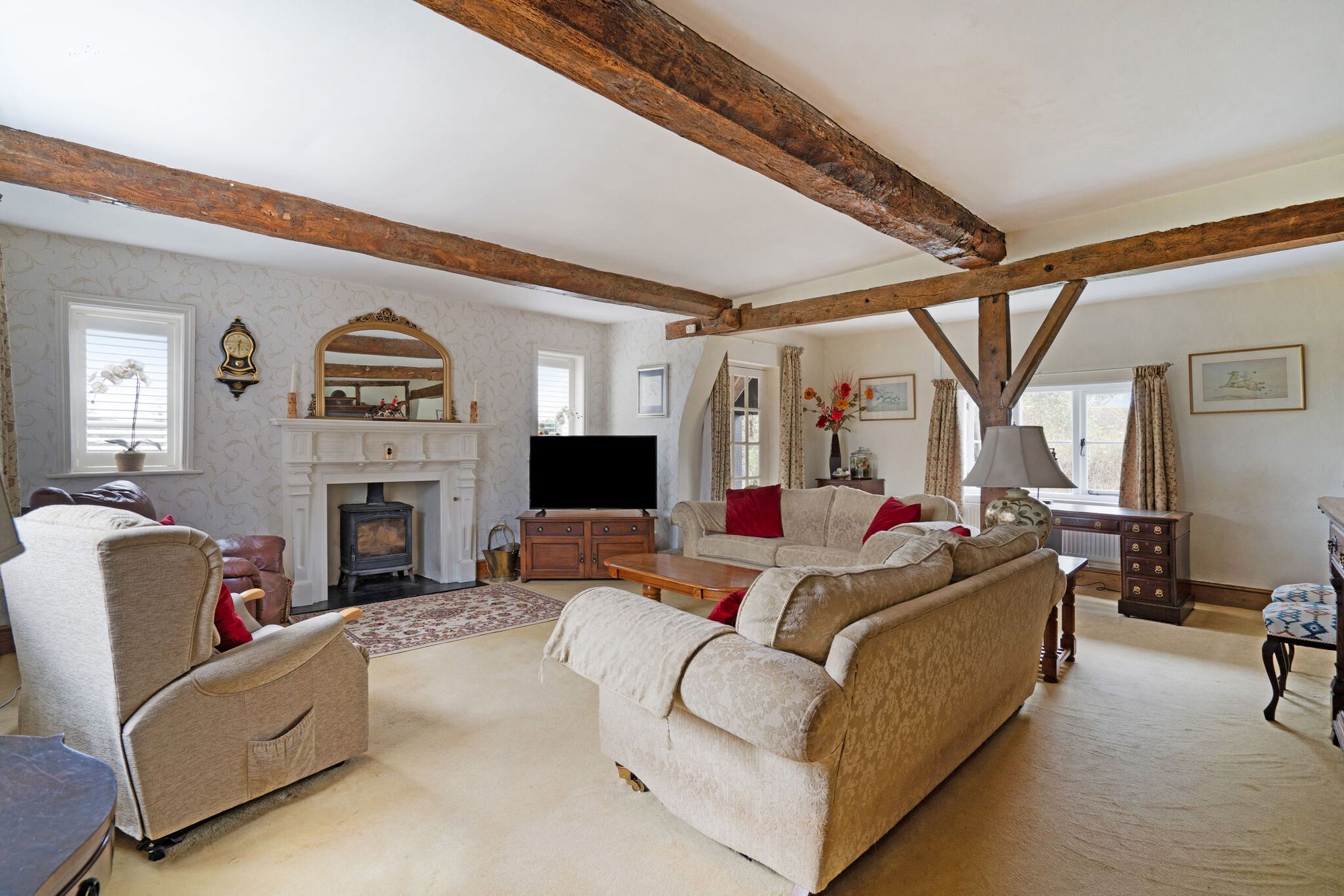 4 bed detached house for sale in Queenhill, Upton-on-Severn, Worcester, Worcestershire, WR8 10