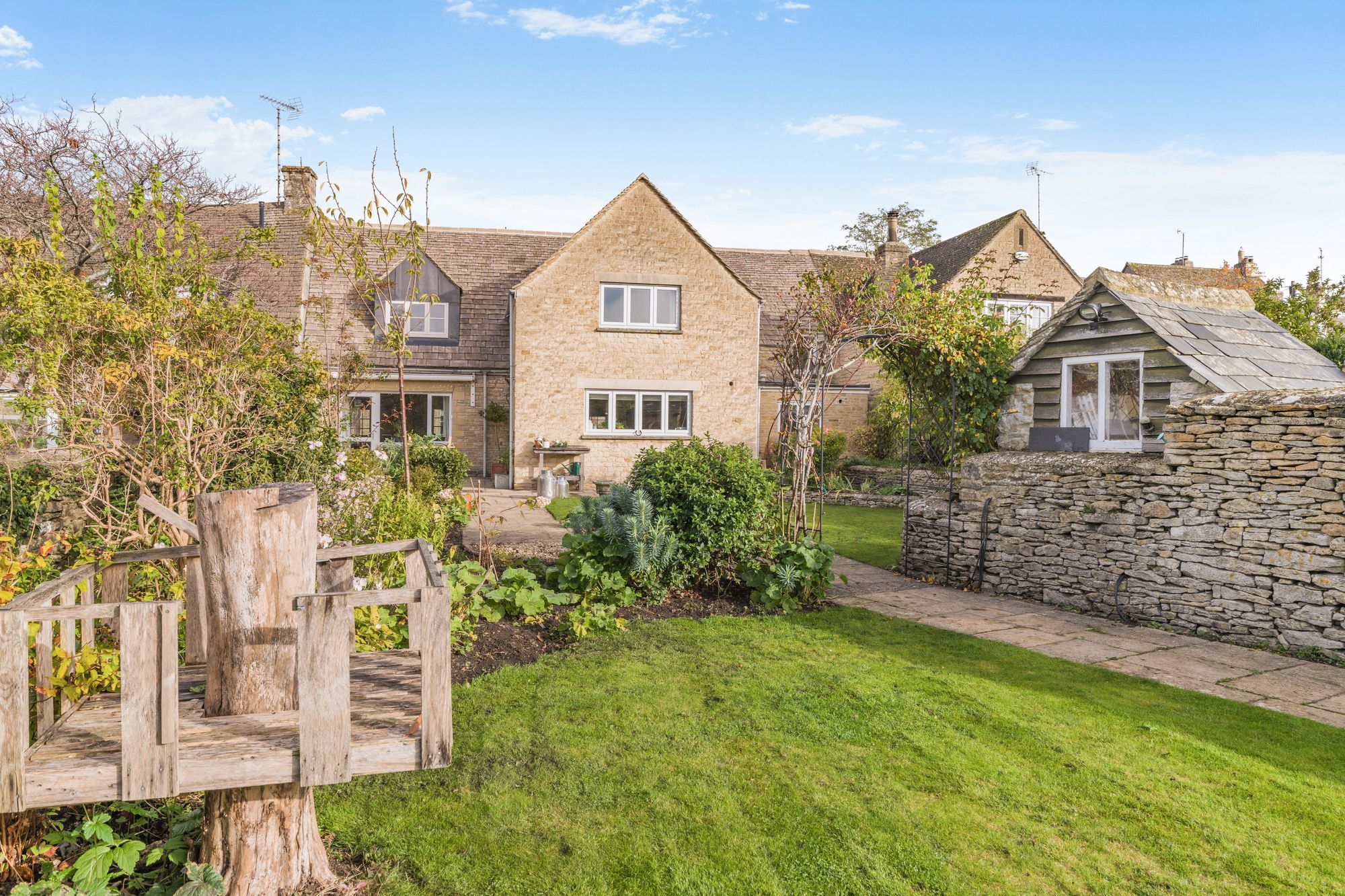 4 bed mid-terraced house for sale in Ballantrae, Back Lane, Fairford, GL7 27