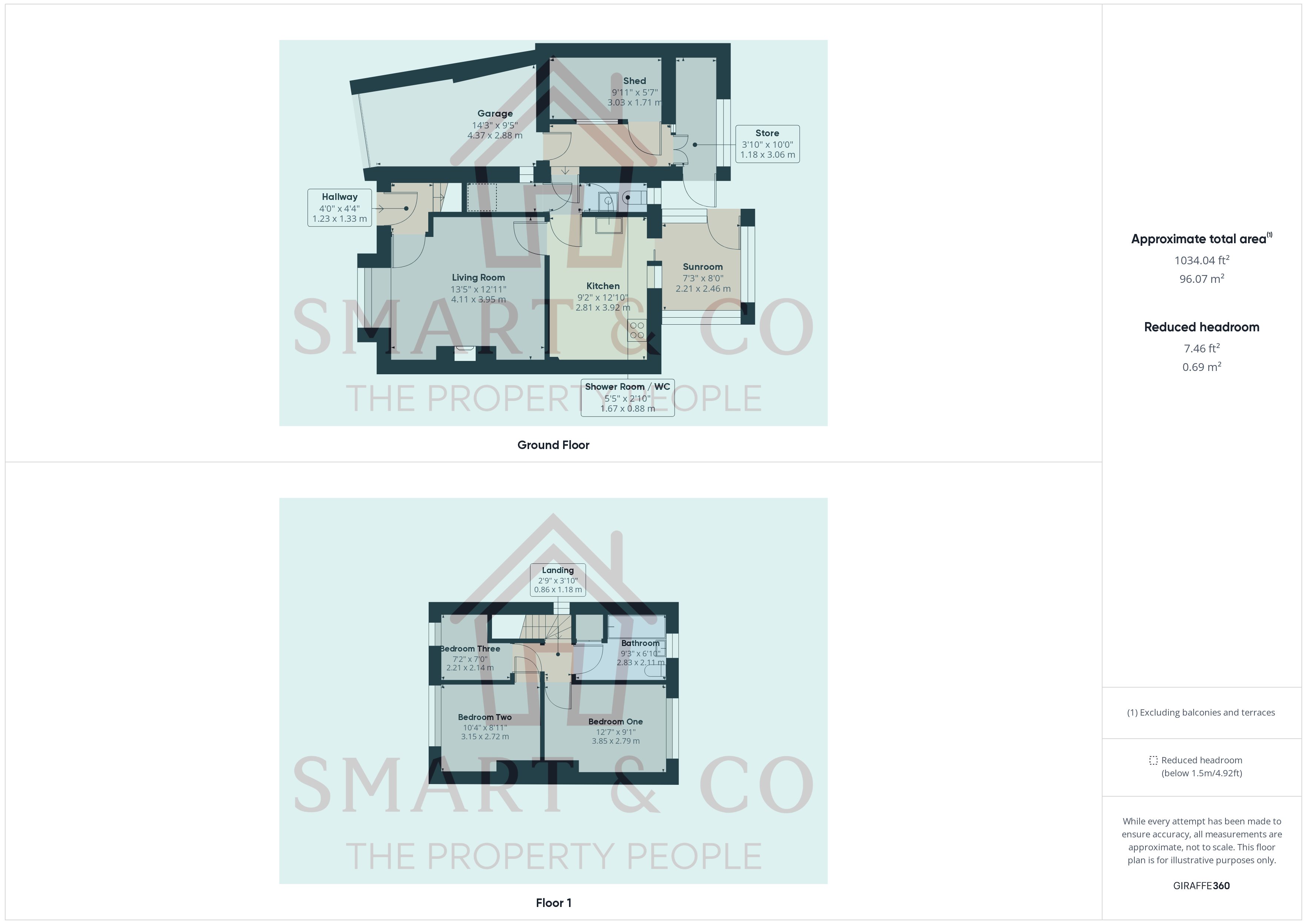 3 bed semi-detached house to rent in Stoke on Trent, Staffordshire - Property floorplan